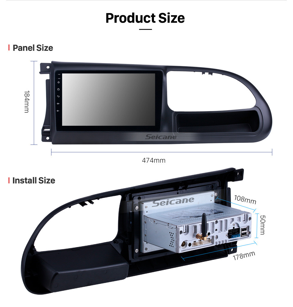 Seicane Android 10.0 9 inch GPS Navigation Radio for 2010-2016 Ford Transit with HD Touchscreen Carplay Bluetooth support Digital TV Seicane Android 10.0 9 inch GPS Navigation Radio for 2010-2016 Ford Transit with HD Touchscreen Carplay Bluetooth support Digital TV