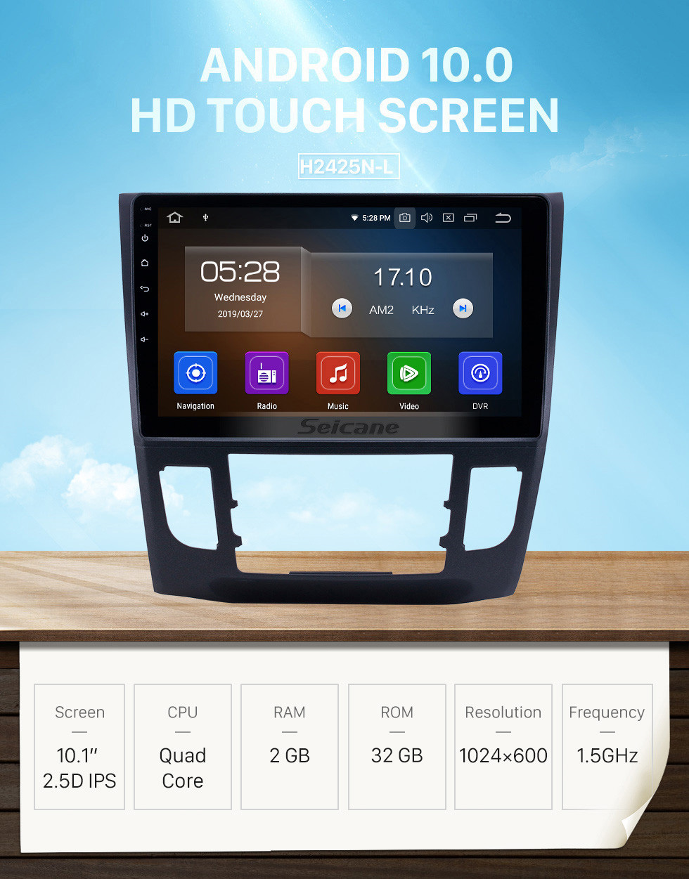 Seicane 10,1 Zoll 2013-2019 Honda Crider Auto A / C Android 10.0 GPS Navigationsradio Bluetooth HD Touchscreen Carplay Unterstützung Mirror Link Seicane 10,1 Zoll 2013-2019 Honda Crider Auto A / C Android 10.0 GPS Navigationsradio Bluetooth HD Touchscreen Carplay Unterstützung Mirror Link