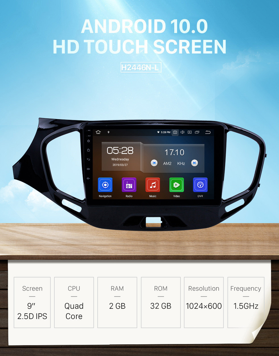 Seicane 2015-2019 Lada Vesta Cross Sport Android 10.0 9-дюймовый GPS-навигация Радио Bluetooth HD с сенсорным экраном USB Поддержка Carplay DVR SWC Seicane 2015-2019 Lada Vesta Cross Sport Android 10.0 9-дюймовый GPS-навигация Радио Bluetooth HD с сенсорным экраном USB Поддержка Carplay DVR SWC