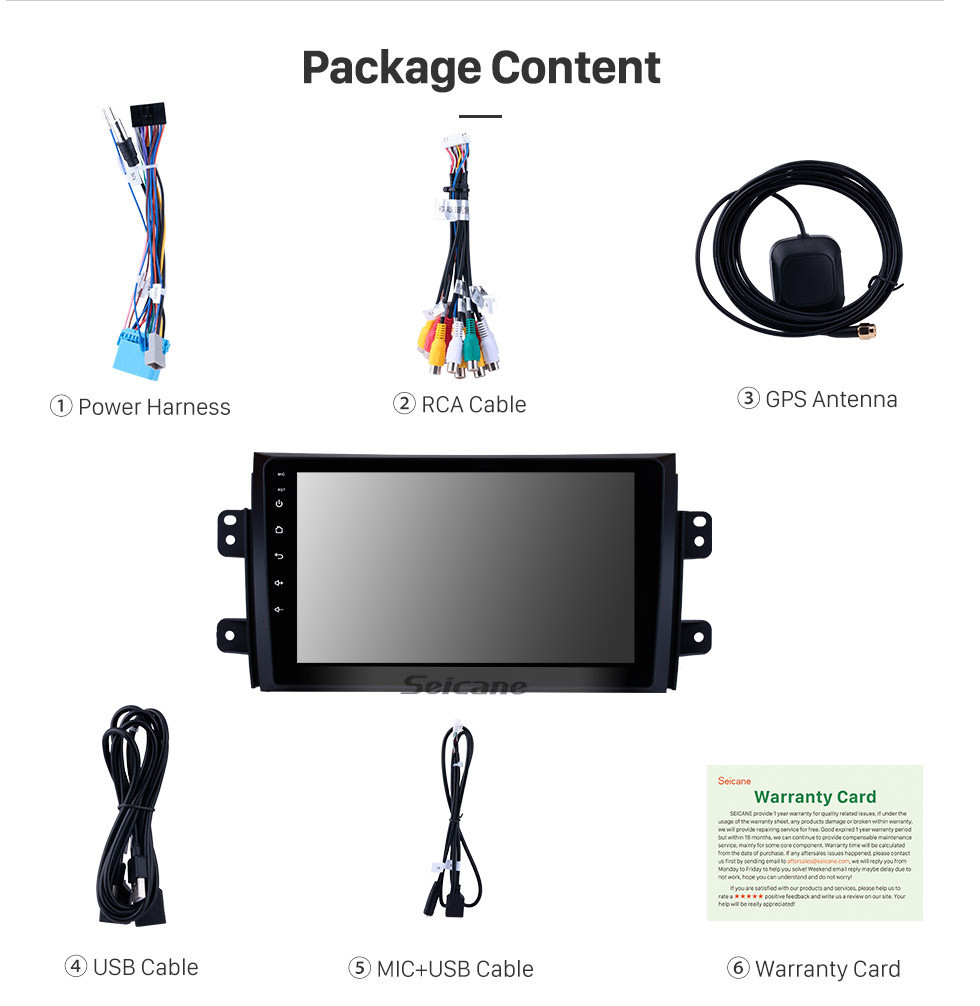 Seicane Android 10.0 HD с сенсорным экраном Автомобильный радиоприемник для 2007-2015 Suzuki SX4 GPS Навигационная система Bluetooth DVD-плеер Музыка USB WI-FI DVR OBD2 1080P Mirror Link Seicane Android 10.0 HD с сенсорным экраном Автомобильный радиоприемник для 2007-2015 Suzuki SX4 GPS Навигационная система Bluetooth DVD-плеер Музыка USB WI-FI DVR OBD2 1080P Mirror Link