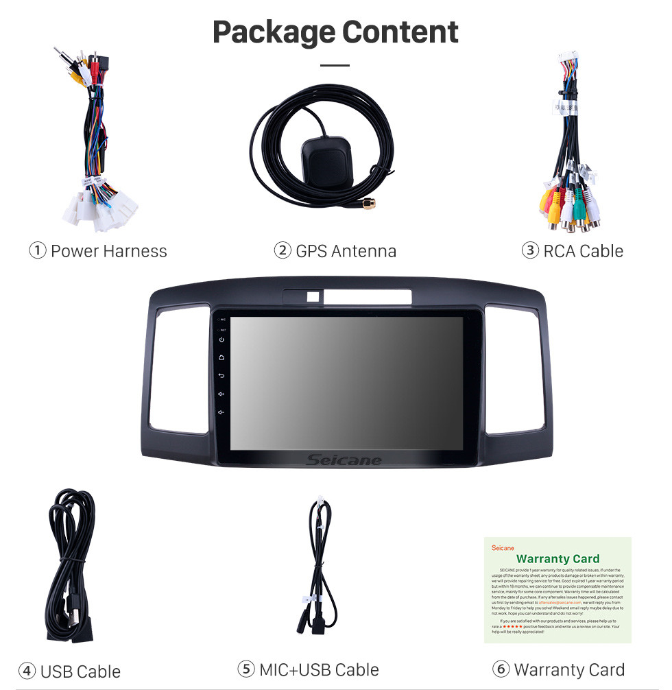 Seicane OEM 9 inch Android 10.0 for 2001-2007 Toyota Allion 240 Bluetooth HD Touchscreen GPS Navigation Radio Carplay support Digital TV Seicane OEM 9 inch Android 10.0 for 2001-2007 Toyota Allion 240 Bluetooth HD Touchscreen GPS Navigation Radio Carplay support Digital TV