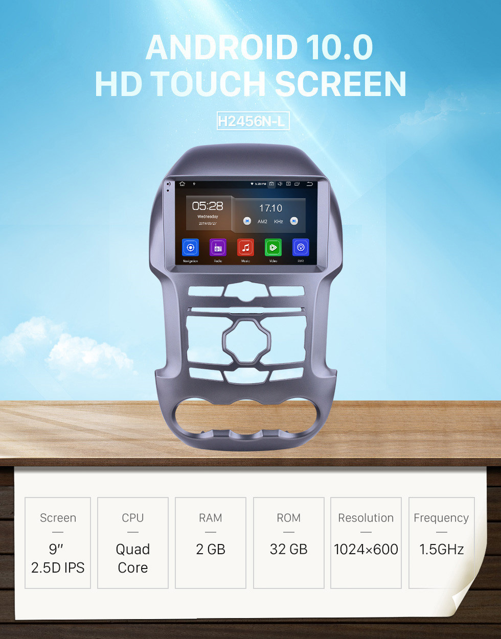 Seicane Android 10.0 9 inch GPS Navigation Radio for 2011-2016 Ford Ranger Stereo with HD Touchscreen Carplay Bluetooth support Digital TV Seicane Android 10.0 9 inch GPS Navigation Radio for 2011-2016 Ford Ranger Stereo with HD Touchscreen Carplay Bluetooth support Digital TV