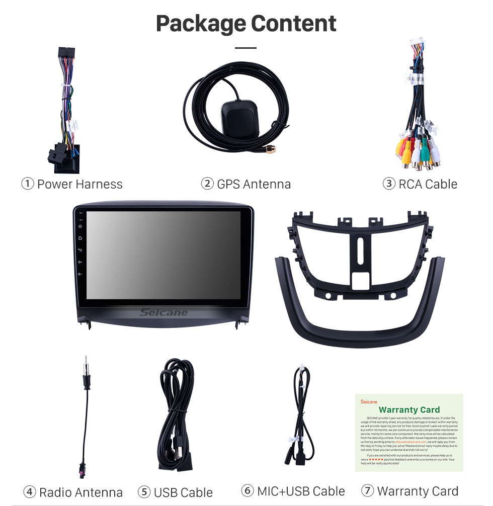 Seicane Android 10.0 for 2008-2012 2013 2014 Peugeot 207 Radio 9 inch GPS Navigation with HD Touchscreen Carplay Bluetooth support Digital TV Seicane Android 10.0 for 2008-2012 2013 2014 Peugeot 207 Radio 9 inch GPS Navigation with HD Touchscreen Carplay Bluetooth support Digital TV