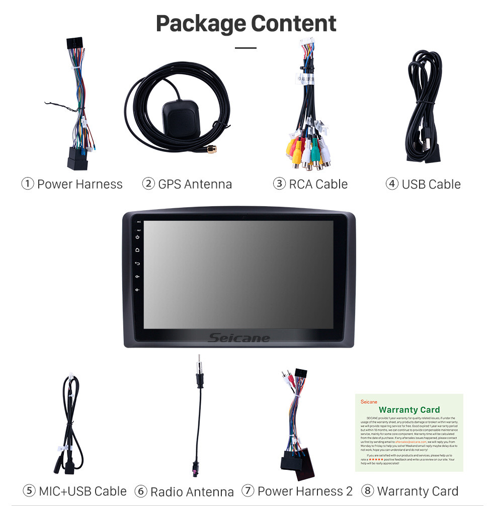 Seicane 10,1 zoll Für 2010-2013 2014 2015 Mercedes Benz Vito Radio Android 9,0 GPS Navigationssystem mit Bluetooth HD Touchscreen Carplay unterstützung OBD2 Seicane 10,1 zoll Für 2010-2013 2014 2015 Mercedes Benz Vito Radio Android 9,0 GPS Navigationssystem mit Bluetooth HD Touchscreen Carplay unterstützung OBD2