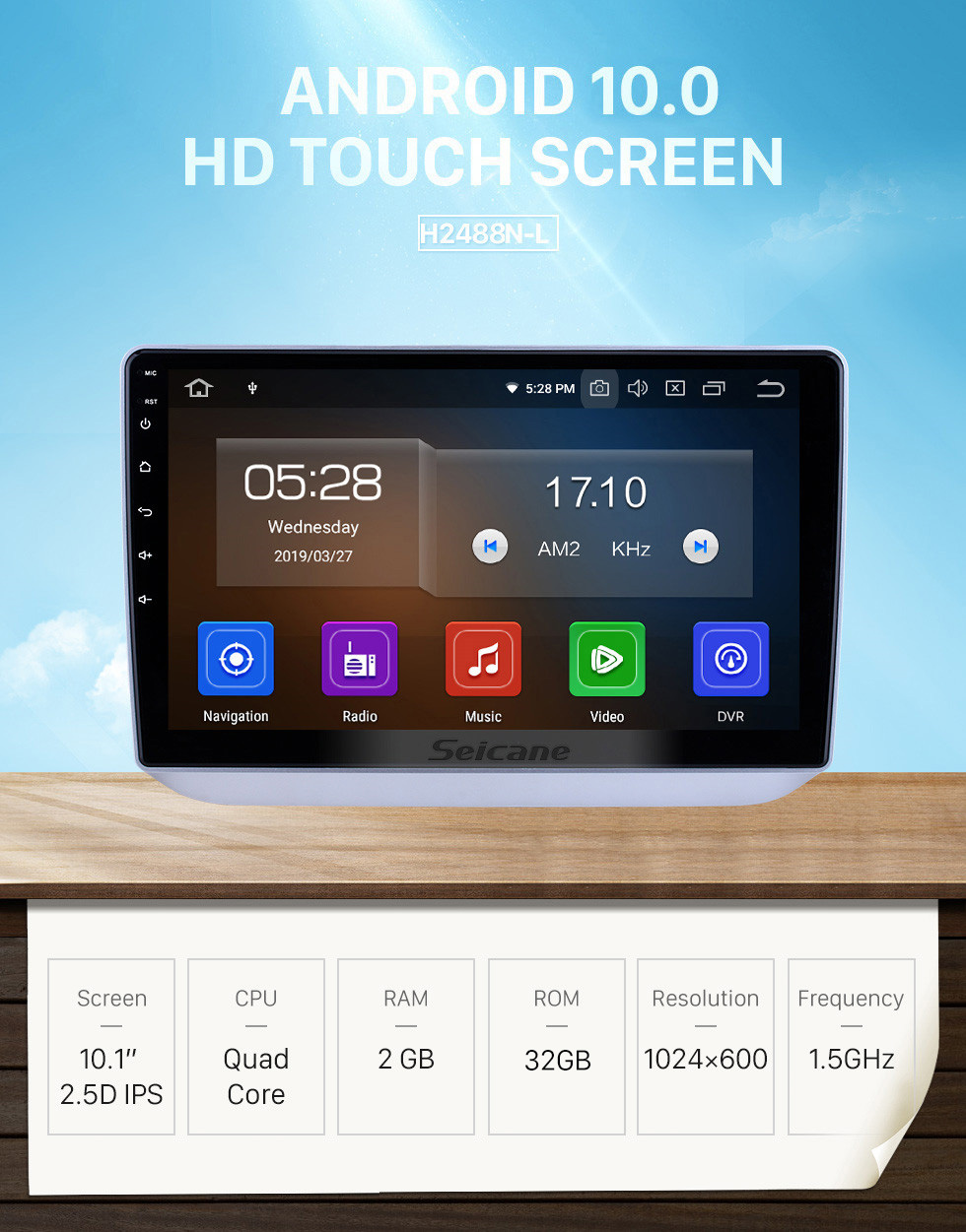 Seicane HD Touchscreen Para 2008-2012 2013 2014 Skoda Fabia Radio Android 10.0 10.1 polegadas Sistema de Navegação GPS Bluetooth Carplay support Camera Seicane HD Touchscreen Para 2008-2012 2013 2014 Skoda Fabia Radio Android 10.0 10.1 polegadas Sistema de Navegação GPS Bluetooth Carplay support Camera