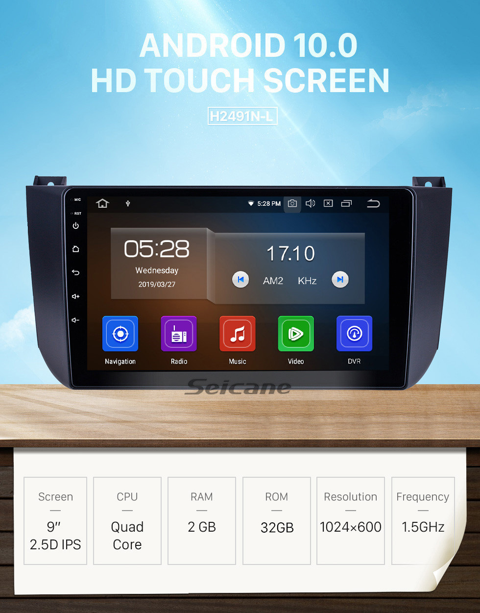 Seicane OEM 9 polegadas Android 10.0 para 2009 2010 2011 2012 Changan Alsvin V5 Rádio Bluetooth HD Touchscreen Sistema de Navegação GPS Suporte Carplay DVR Seicane OEM 9 polegadas Android 10.0 para 2009 2010 2011 2012 Changan Alsvin V5 Rádio Bluetooth HD Touchscreen Sistema de Navegação GPS Suporte Carplay DVR