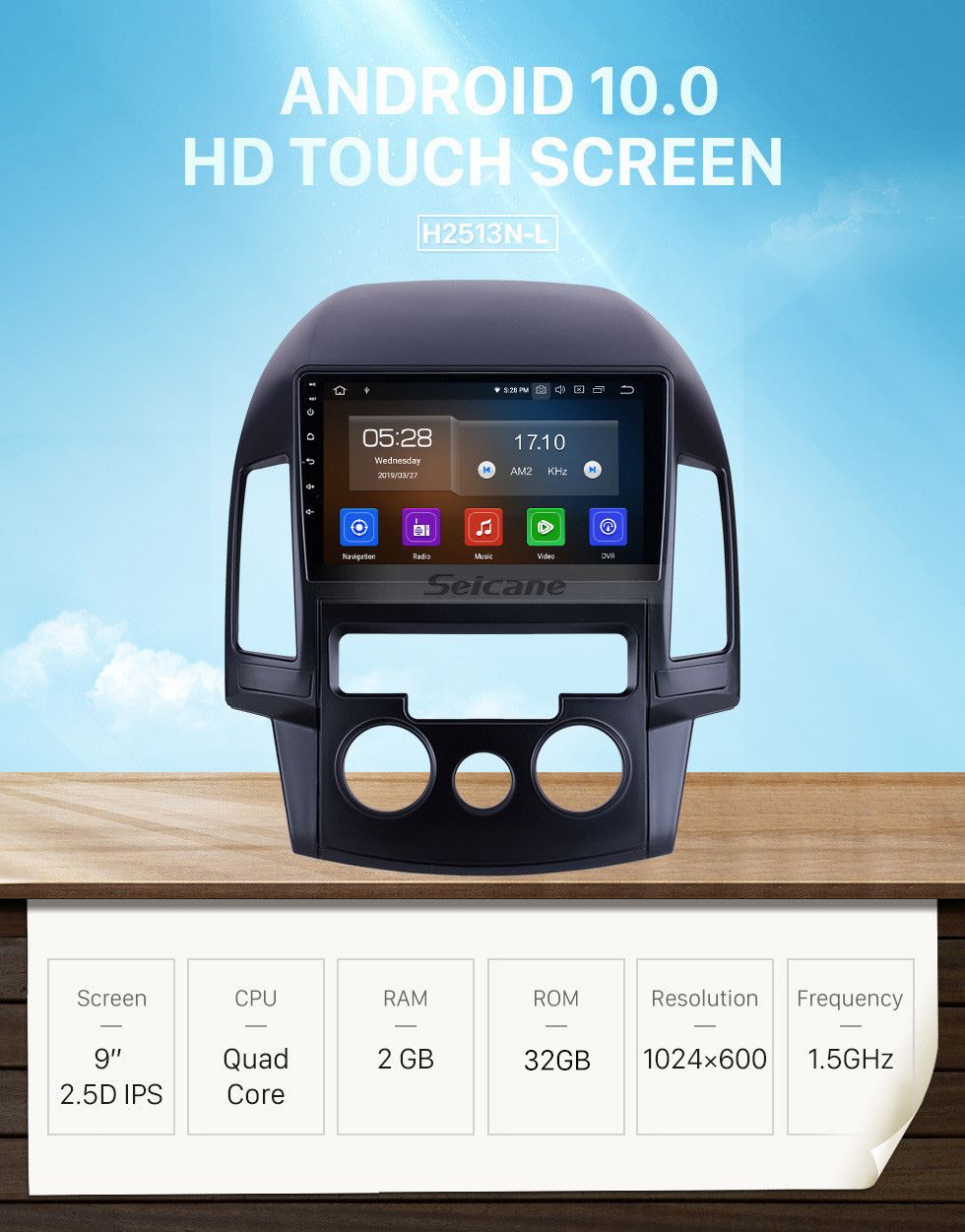 Seicane HD Touchscreen for 2008 2009 2010 2011 Hyundai i30 LHD Manual A/C Radio Android 10.0 9 inch GPS Navigation System Bluetooth Carplay support DAB+ Seicane HD Touchscreen for 2008 2009 2010 2011 Hyundai i30 LHD Manual A/C Radio Android 10.0 9 inch GPS Navigation System Bluetooth Carplay support DAB+
