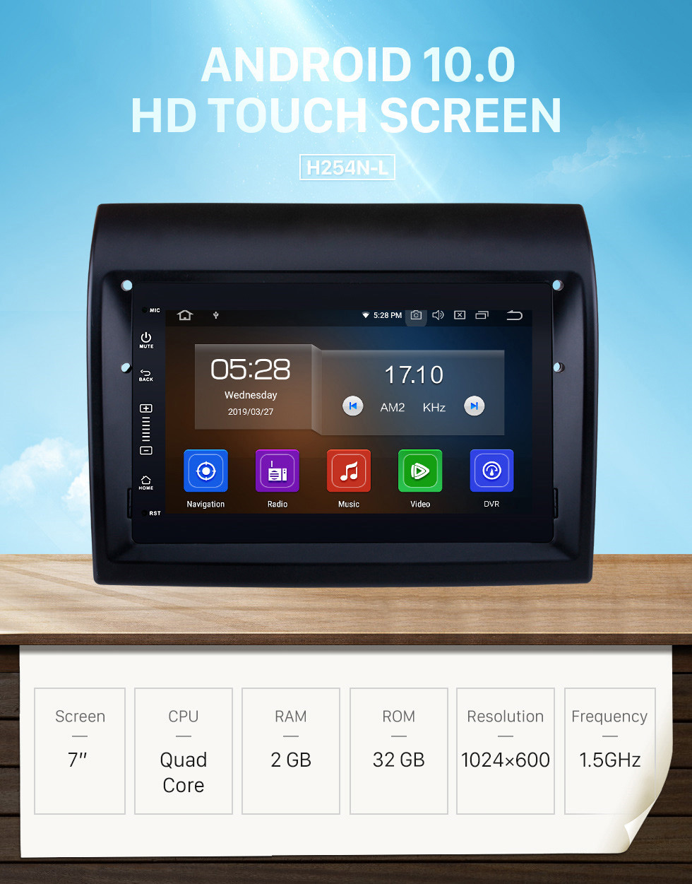 Seicane Android 10.0 7 inch HD Touchscreen Radio GPS Navigation Head unit for 2007-2016 Fiat Ducato/Peugeot Boxer with Bluetooth music Wifi USB Steering Wheel Control support Rearview Camera DVR DVD Player 1080P Video Seicane Android 10.0 7 inch HD Touchscreen Radio GPS Navigation Head unit for 2007-2016 Fiat Ducato/Peugeot Boxer with Bluetooth music Wifi USB Steering Wheel Control support Rearview Camera DVR DVD Player 1080P Video