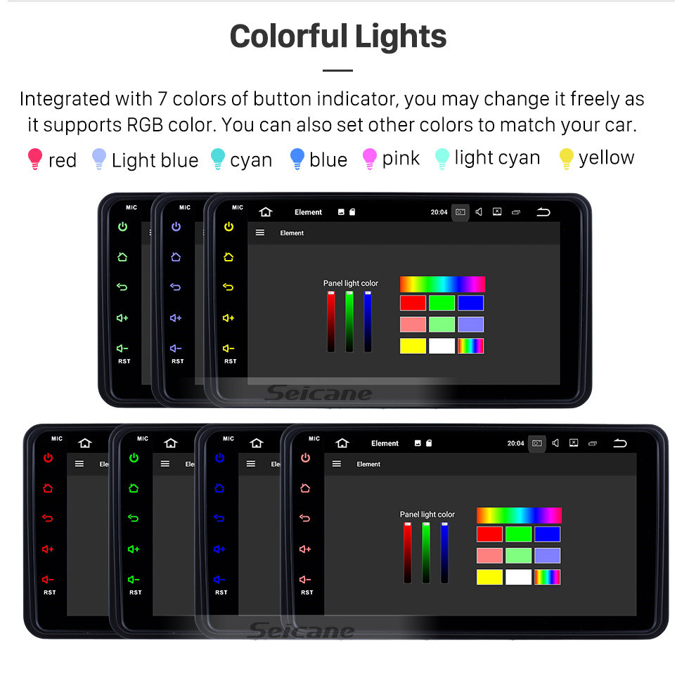 Seicane Écran tactile HD 2007-2012 Suzuki JIMNY Android 10.0 Radio GPS Voiture Stéréo Bluetooth Musique MP3 TV Tuner AUX Commande au volant Prise en charge USB Caméra de recul CD Lecteur DVD Seicane Écran tactile HD 2007-2012 Suzuki JIMNY Android 10.0 Radio GPS Voiture Stéréo Bluetooth Musique MP3 TV Tuner AUX Commande au volant Prise en charge USB Caméra de recul CD Lecteur DVD