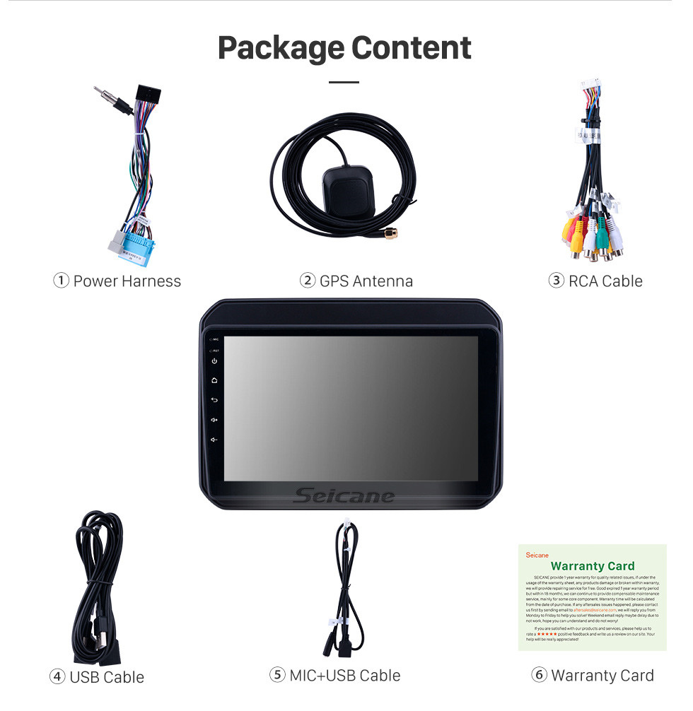 Seicane All in one Android 10.0 9 inch 2016-2019 Suzuki Ignis Radio with GPS Navigation Touchscreen Carplay Bluetooth USB AUX support Mirror Link 1080P Video Seicane All in one Android 10.0 9 inch 2016-2019 Suzuki Ignis Radio with GPS Navigation Touchscreen Carplay Bluetooth USB AUX support Mirror Link 1080P Video