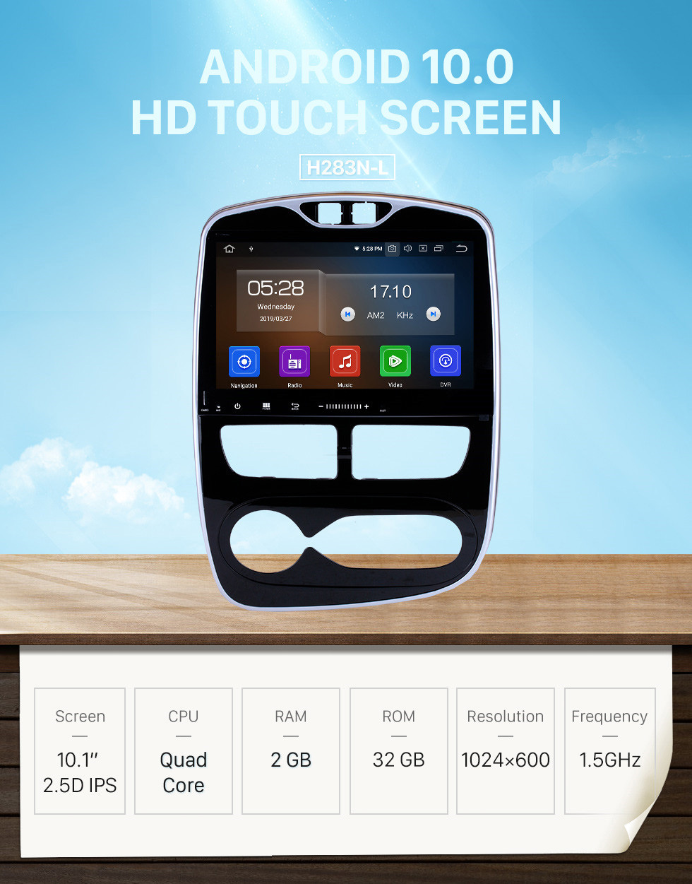 Seicane 10.1 Polegada 2012-2016 Renault Clio Digital / Analógico (MT) Android 9.0 HD Touchscreen Auto estéreo GPS Sistema de Navegação Bluetooth Suporte Do Carro Estéreo 3G / 4G WI-FI OBDII Vídeo Controle de Direção DVR Seicane 10.1 Polegada 2012-2016 Renault Clio Digital / Analógico (MT) Android 9.0 HD Touchscreen Auto estéreo GPS Sistema de Navegação Bluetooth Suporte Do Carro Estéreo 3G / 4G WI-FI OBDII Vídeo Controle de Direção DVR