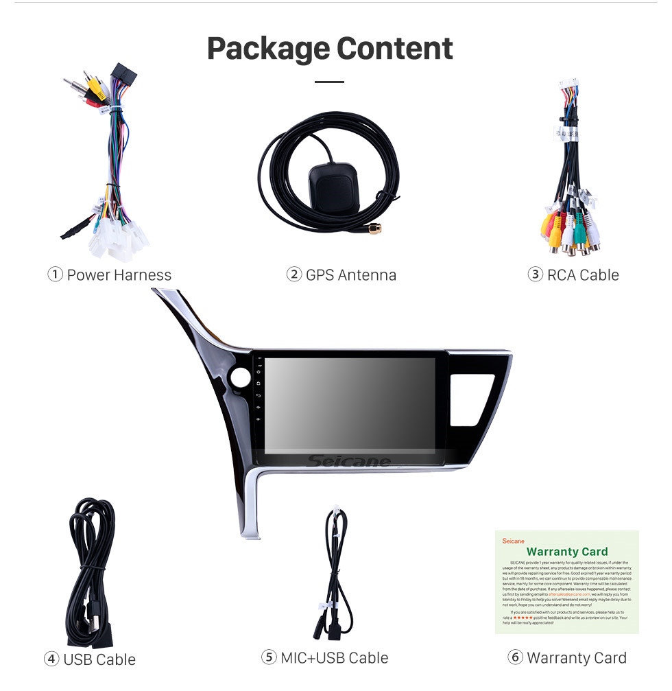 Seicane 10,1 polegadas Android 10.0 Para 2017 Toyota Corolla Mão esquerda Condução HD Touchscreen Navegação GPS Multimídia Rádio Bluetooth FM Música Wifi SWC RCA Suporte Câmera Retrovisor DVR 1080P Vídeo DVD Player Seicane 10,1 polegadas Android 10.0 Para 2017 Toyota Corolla Mão esquerda Condução HD Touchscreen Navegação GPS Multimídia Rádio Bluetooth FM Música Wifi SWC RCA Suporte Câmera Retrovisor DVR 1080P Vídeo DVD Player