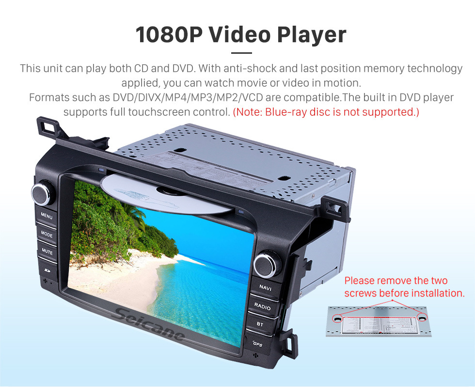 Seicane Radio de navegación GPS Android 10.0 de 8 pulgadas para Toyota RAV4 2013-2016 con Carplay Bluetooth WIFI Soporte USB Enlace espejo Seicane Radio de navegación GPS Android 10.0 de 8 pulgadas para Toyota RAV4 2013-2016 con Carplay Bluetooth WIFI Soporte USB Enlace espejo