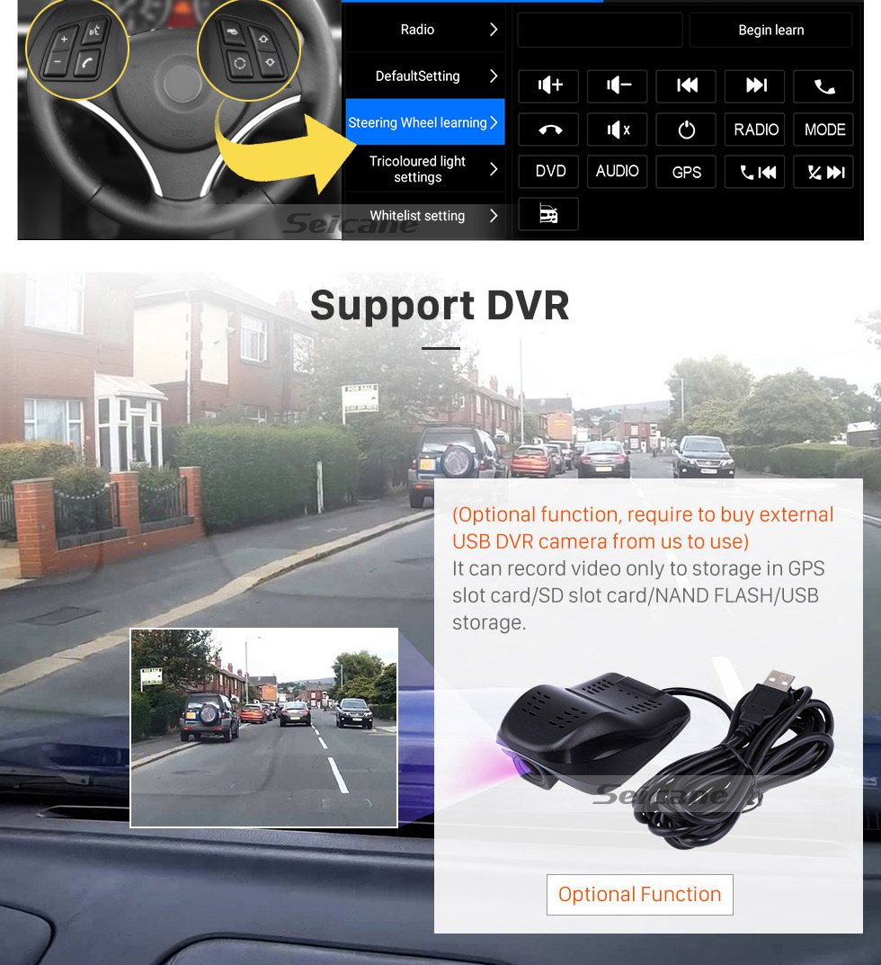 Seicane OEM 9 pulgadas Android 10.0 para 2019 Ford Figo Radio con Bluetooth HD Pantalla táctil Sistema de navegación GPS compatible con Carplay TPMS Seicane OEM 9 pulgadas Android 10.0 para 2019 Ford Figo Radio con Bluetooth HD Pantalla táctil Sistema de navegación GPS compatible con Carplay TPMS