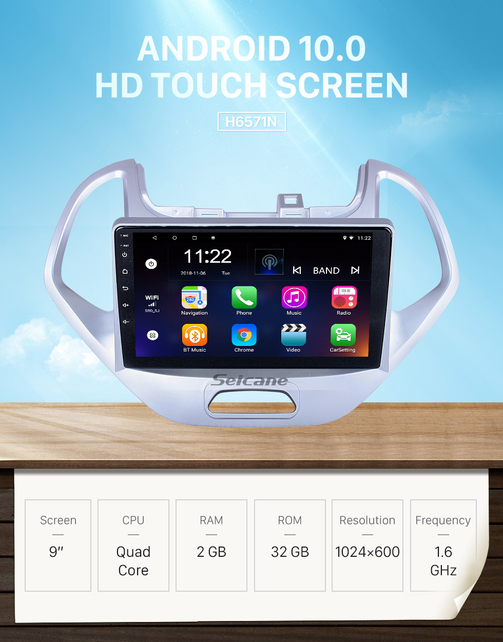 Seicane OEM 9 inch Android 10.0 for 2019 Ford Figo Radio with Bluetooth HD Touchscreen GPS Navigation System support Carplay TPMS Seicane OEM 9 inch Android 10.0 for 2019 Ford Figo Radio with Bluetooth HD Touchscreen GPS Navigation System support Carplay TPMS