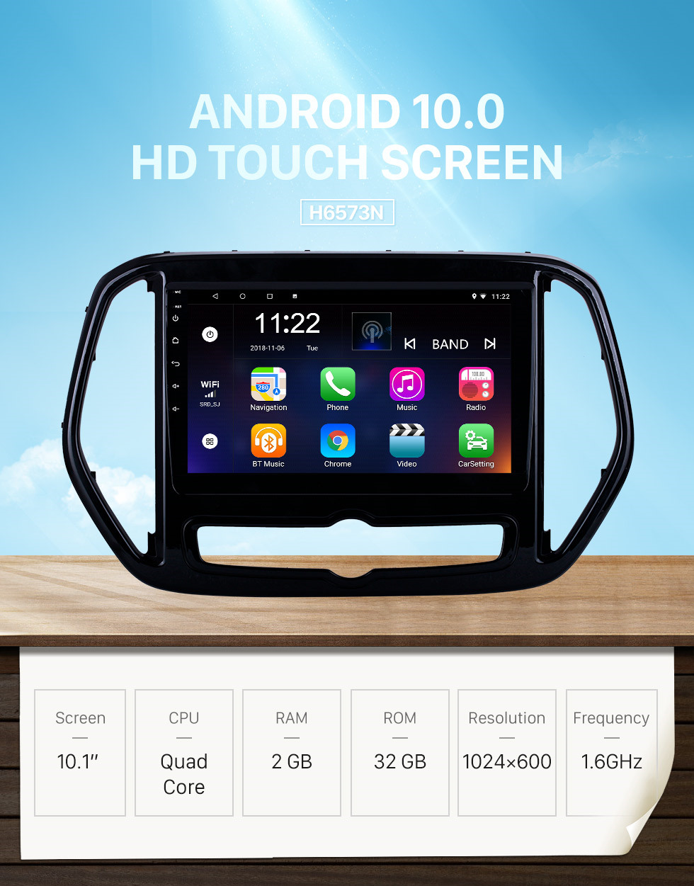 Seicane 10.1 polegada android 13.0 para 2019 2020 chery jetour x70 rádio sistema de navegação gps com hd touchscreen suporte bluetooth carplay tv digital