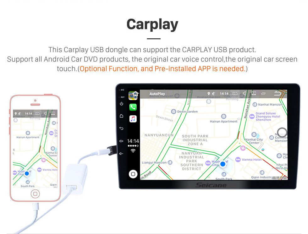 Seicane 9 pulgadas Android 13.0 para Nissan Serena 4 C26 2010 2011 2012-2016 RHD Radio Sistema de navegación GPS con pantalla táctil HD WIFI Bluetooth compatible con Carplay OBD2