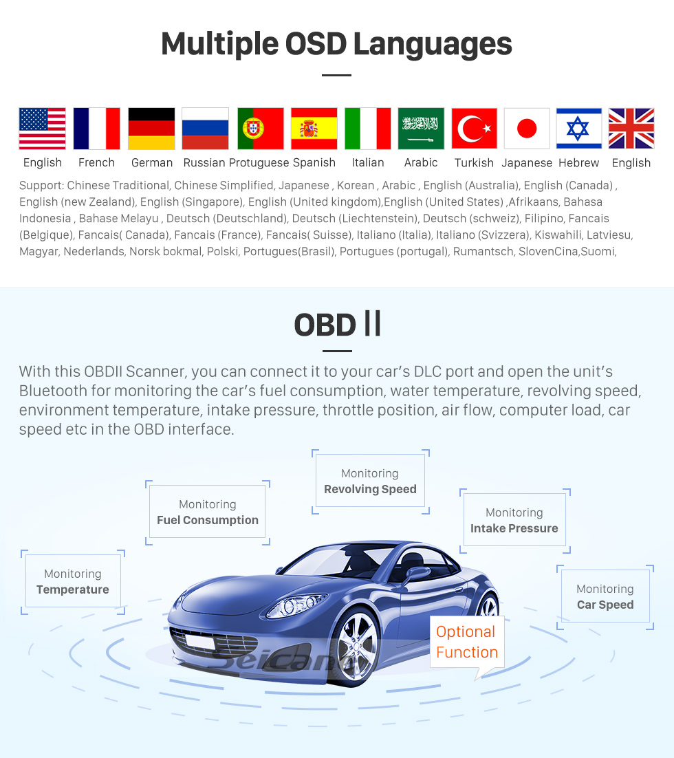 Seicane Für 2000 Audi TT Radio 9 Zoll Android 10.0 HD Touchscreen GPS-Navigationssystem mit Bluetooth-Unterstützung Carplay Rückfahrkamera