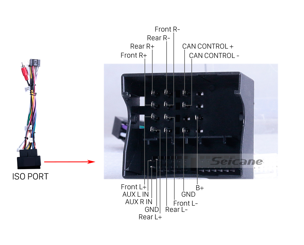 Seicane Pour 2000 Audi TT Radio 9 pouces Android 10.0 HD Système de navigation GPS à écran tactile avec prise en charge Bluetooth Carplay Caméra arrière