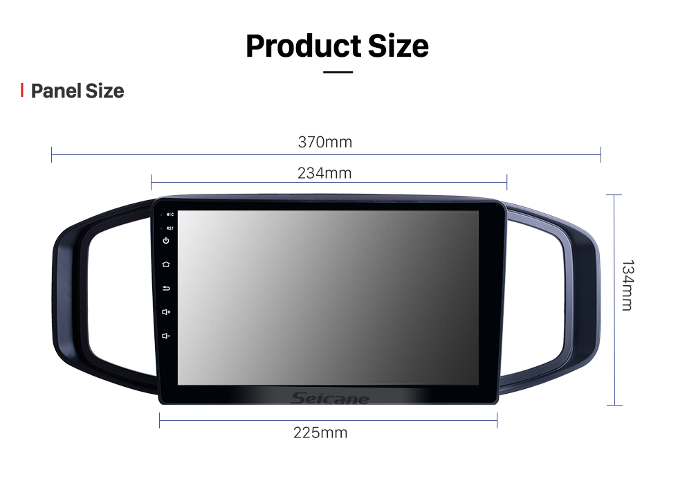 Seicane 9-дюймовый Android 10.0 для 2017 MG3 Radio GPS навигационная система с сенсорным экраном HD USB Поддержка Bluetooth Carplay Digital TV