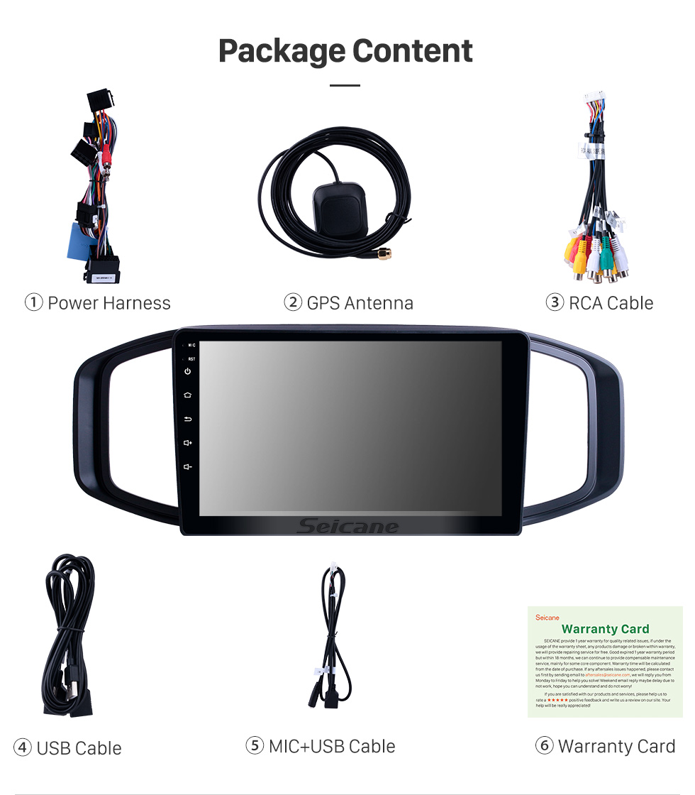 Seicane Android 10.0 For 2017 MG3 Radio 9 inch GPS Navigation System Bluetooth USB WIFI HD Touchscreen Carplay support SWC Seicane Android 10.0 For 2017 MG3 Radio 9 inch GPS Navigation System Bluetooth USB WIFI HD Touchscreen Carplay support SWC