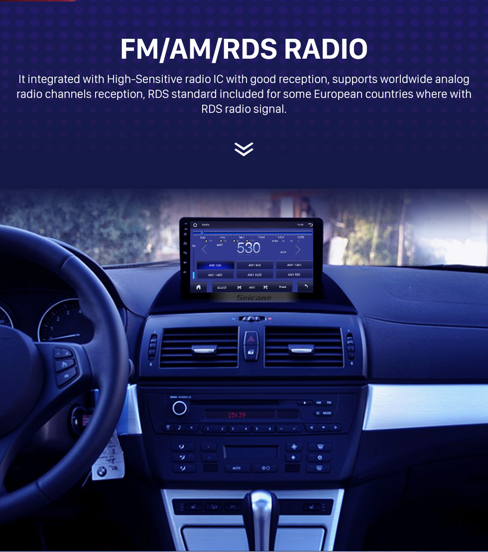 Seicane Android 9.0 9 inch 2004-2012 BMW X3 E83 2.0i 2.5i 2.5si 3.0i 3.0si 2.0d 3.0d 3.0sd GPS Auto Navigation System with AM FM Radio Bluetooth Music TV Tuner Backup camera 3G WIFI Seicane Android 9.0 9 inch 2004-2012 BMW X3 E83 2.0i 2.5i 2.5si 3.0i 3.0si 2.0d 3.0d 3.0sd GPS Auto Navigation System with AM FM Radio Bluetooth Music TV Tuner Backup camera 3G WIFI