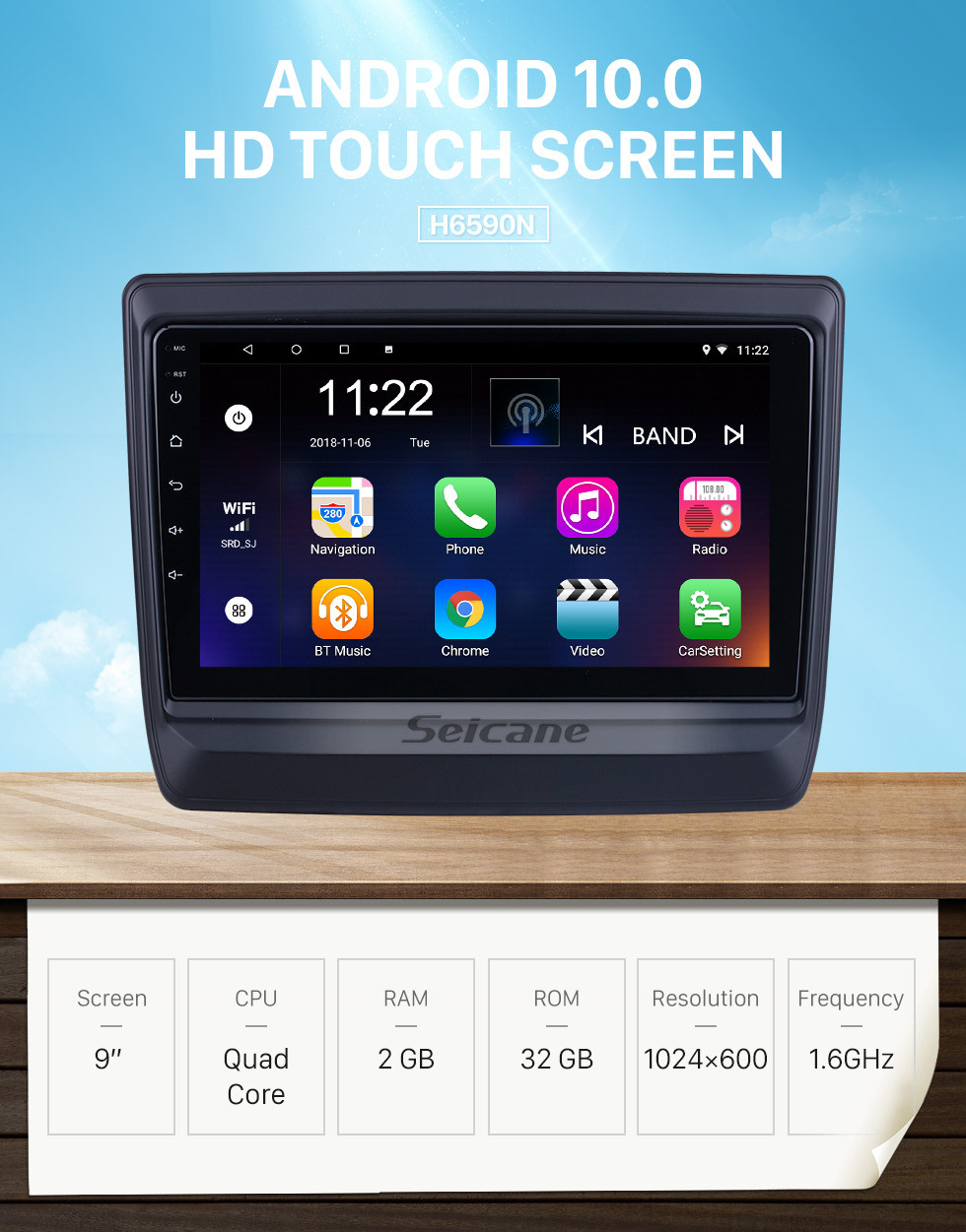 Seicane Android 10.0 HD Touchscreen 9 inch for 2020 Isuzu D-Max Radio GPS Navigation System with USB Bluetooth support Carplay DVR OBD2 Seicane Android 10.0 HD Touchscreen 9 inch for 2020 Isuzu D-Max Radio GPS Navigation System with USB Bluetooth support Carplay DVR OBD2