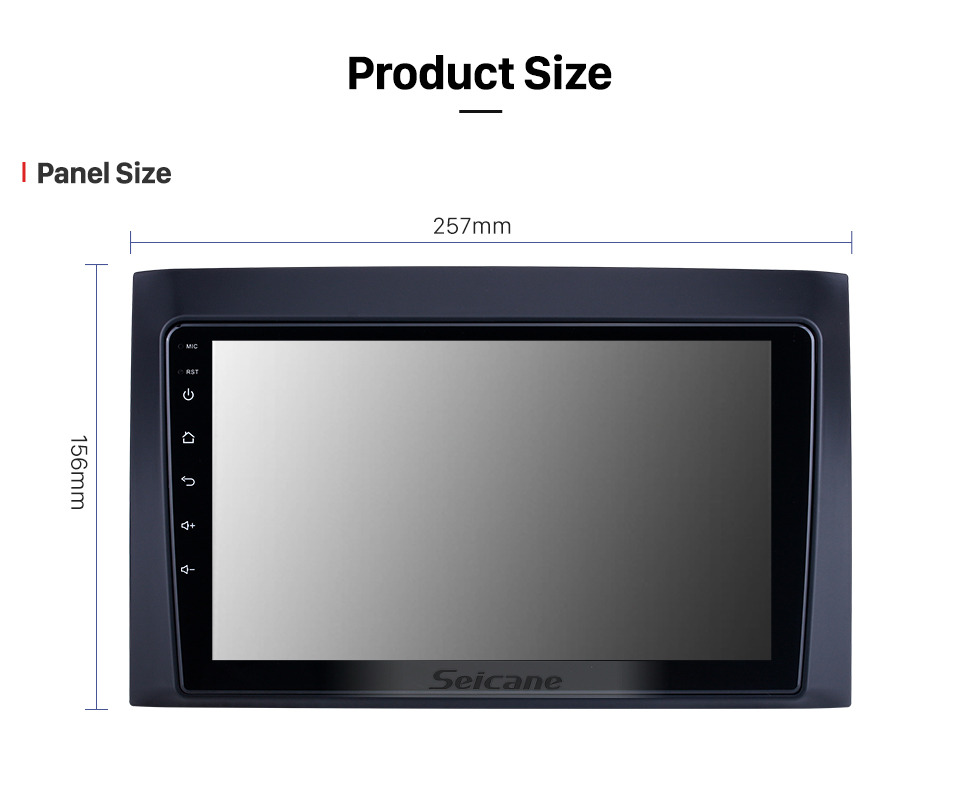 Seicane Android 13.0 HD Touchscreen 9 inch for 2008 2009 2010 2011 Isuzu D-Max Radio GPS Navigation System with USB Bluetooth support Carplay