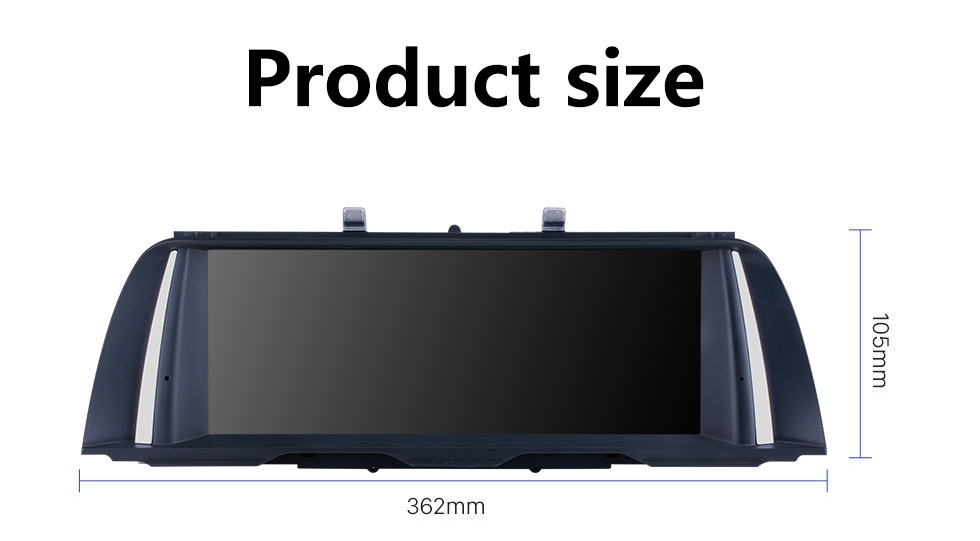 Seicane 10,25-дюймовый сенсорный экран HD для 2011 2012 BMW 5 серии F10 F11 CIC Автомобильная стереосистема с магнитолой и GPS-навигацией Поддержка Bluetooth Carplay DVR