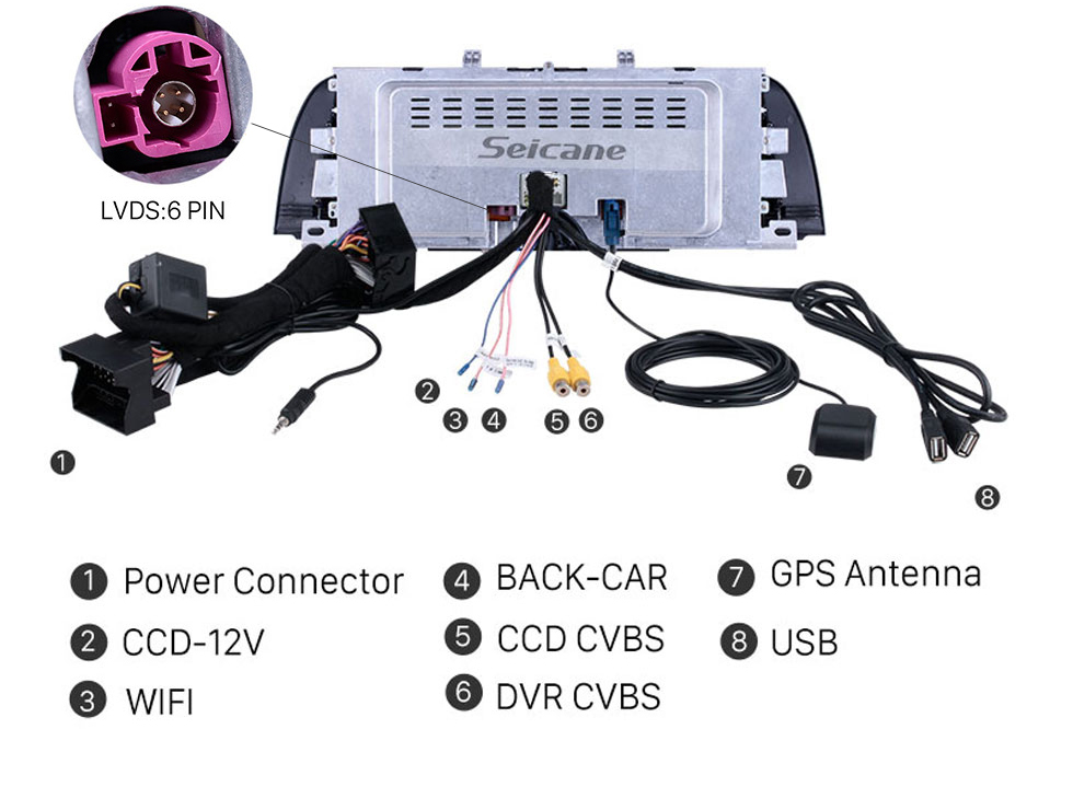 Seicane 10,25 polegadas HD Touchscreen Android 9.0 2013 2014 2015 2016 BMW 5 Série F10 / F11 NBT Reposição Rádio Cabeça Unidade Carro Sistema de navegação GPS estéreo Sistema de navegação GPS Bluetooth Suporte por telefone WIFI DVR 1080P Vídeo Controle de volante Seicane 10,25 polegadas HD Touchscreen Android 9.0 2013 2014 2015 2016 BMW 5 Série F10 / F11 NBT Reposição Rádio Cabeça Unidade Carro Sistema de navegação GPS estéreo Sistema de navegação GPS Bluetooth Suporte por telefone WIFI DVR 1080P Vídeo Controle de volante