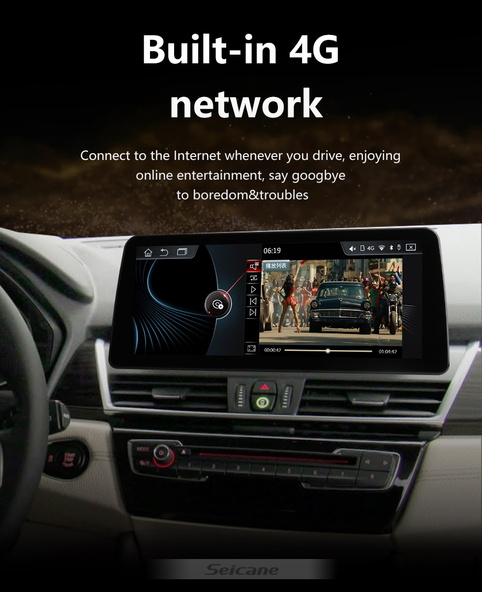 Seicane OEM 8.8 pouces Android 9.0 pour BMW Série 2 F22 / F45 MPV (2013-2016) NBT Radio Bluetooth HD à écran tactile GPS Navigation System Support Carplay DAB + Seicane OEM 8.8 pouces Android 9.0 pour BMW Série 2 F22 / F45 MPV (2013-2016) NBT Radio Bluetooth HD à écran tactile GPS Navigation System Support Carplay DAB +