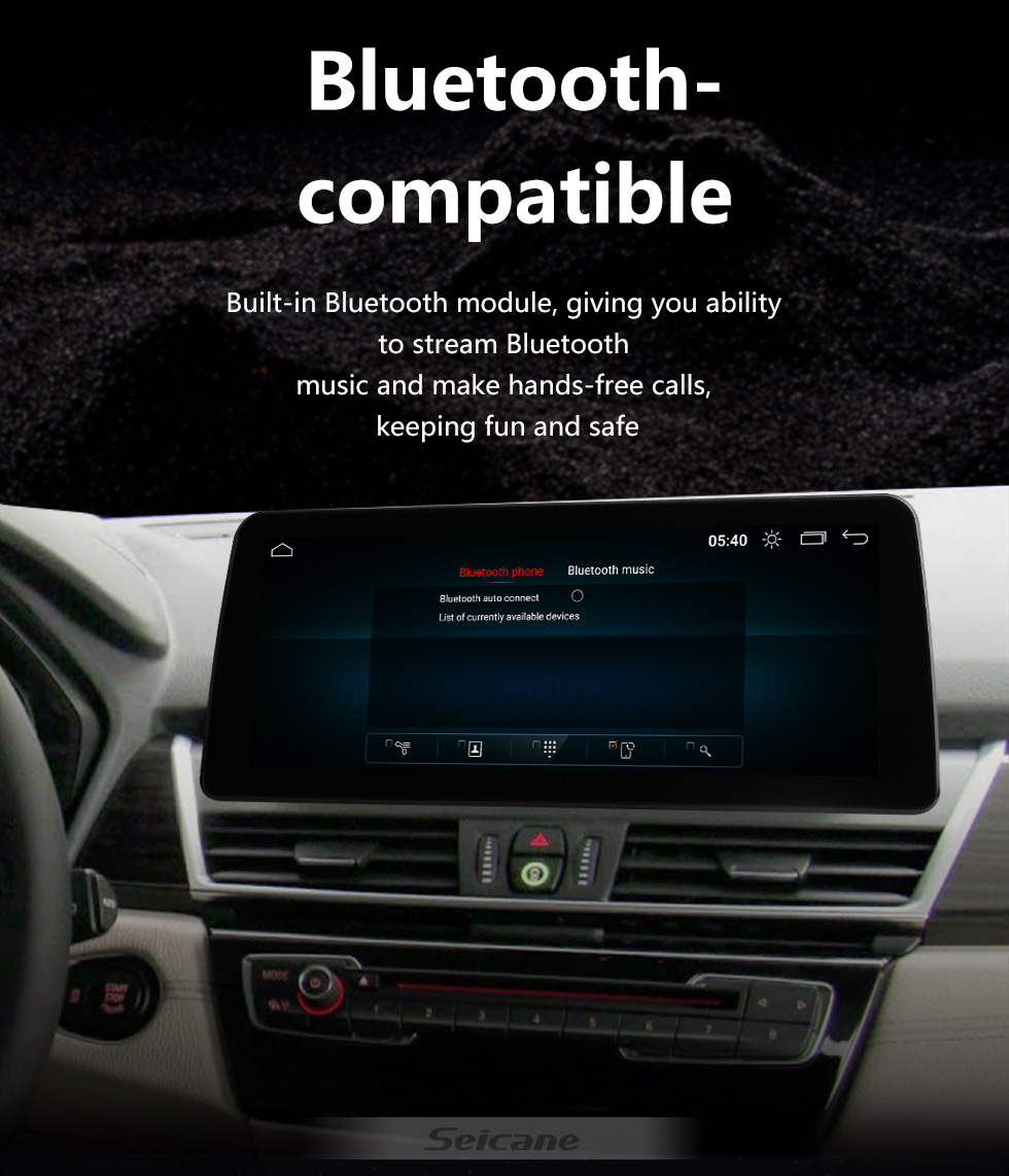 Seicane OEM 8.8 pouces Android 9.0 pour BMW Série 2 F22 / F45 MPV (2013-2016) NBT Radio Bluetooth HD à écran tactile GPS Navigation System Support Carplay DAB + Seicane OEM 8.8 pouces Android 9.0 pour BMW Série 2 F22 / F45 MPV (2013-2016) NBT Radio Bluetooth HD à écran tactile GPS Navigation System Support Carplay DAB +