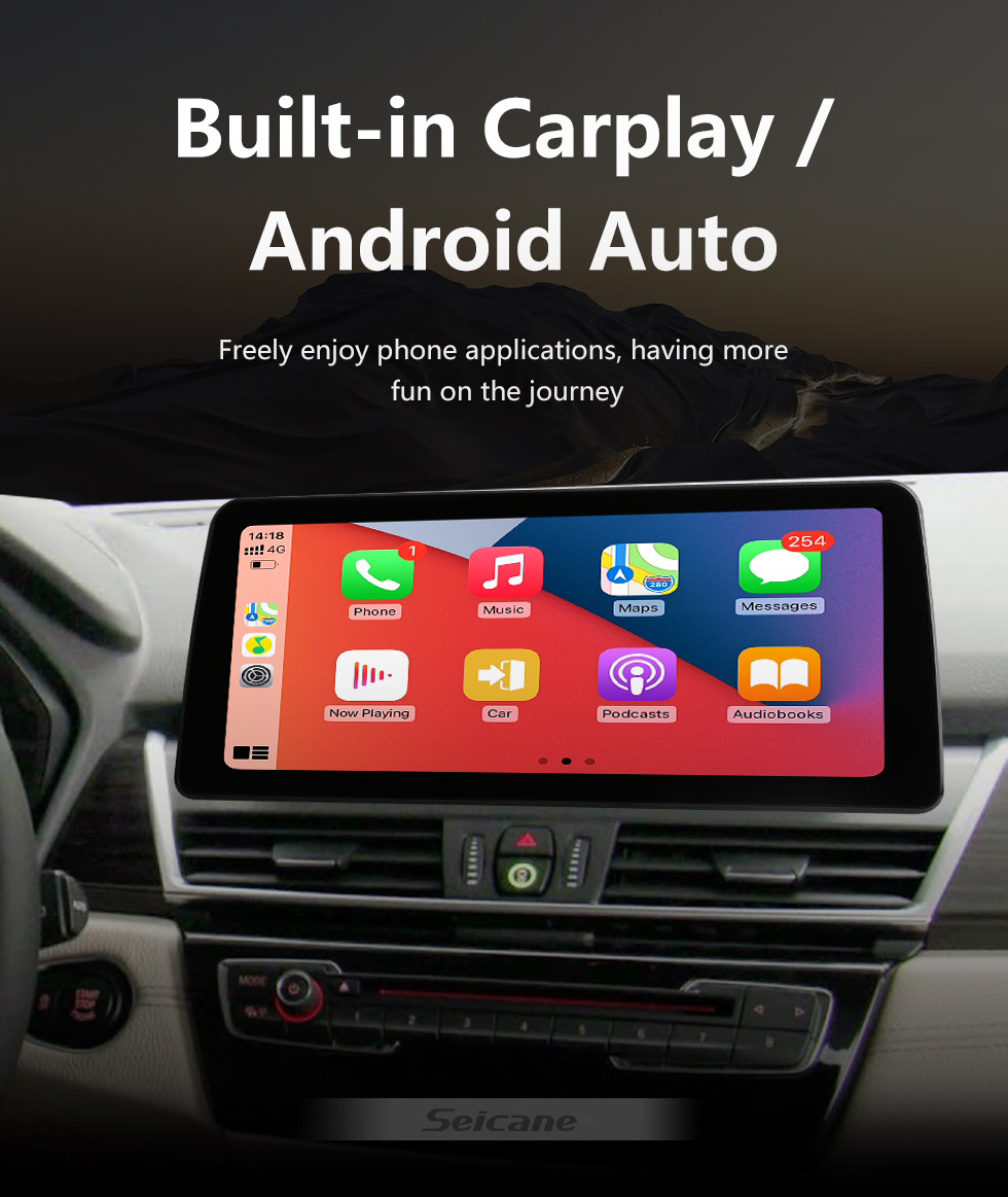 Seicane OEM 8.8 pouces Android 9.0 pour BMW Série 2 F22 / F45 MPV (2013-2016) NBT Radio Bluetooth HD à écran tactile GPS Navigation System Support Carplay DAB + Seicane OEM 8.8 pouces Android 9.0 pour BMW Série 2 F22 / F45 MPV (2013-2016) NBT Radio Bluetooth HD à écran tactile GPS Navigation System Support Carplay DAB +