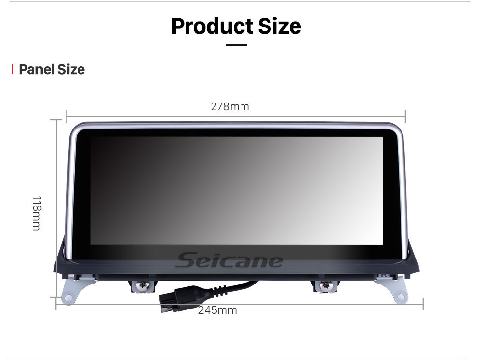 Seicane For BMW X5 E70 /X6 E71 (2011-2014) CIC Radio 10.25 inch Android 10.0 HD Touchscreen GPS Navigation System with Bluetooth support Carplay OBD2 Seicane For BMW X5 E70 /X6 E71 (2011-2014) CIC Radio 10.25 inch Android 10.0 HD Touchscreen GPS Navigation System with Bluetooth support Carplay OBD2