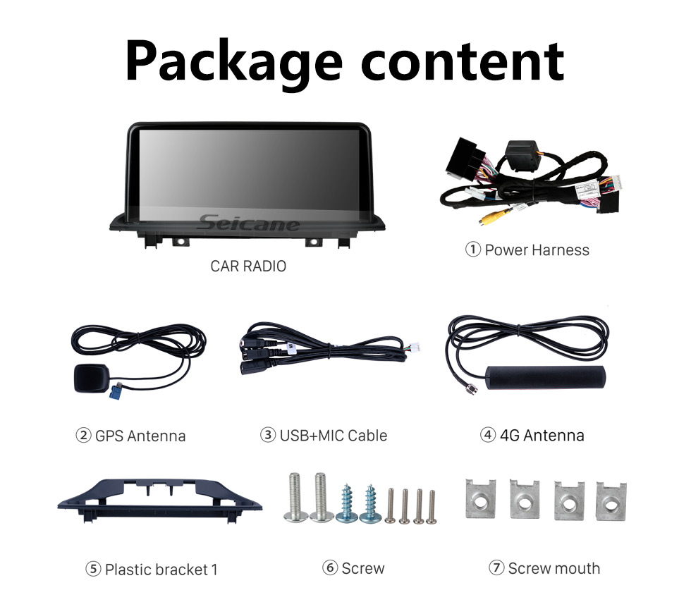 Seicane For BMW X1 F48 2016-2017 NBT System Radio 10.25 inch Android 10.0 HD Touchscreen GPS Navigation System with Bluetooth support Carplay SWC Seicane For BMW X1 F48 2016-2017 NBT System Radio 10.25 inch Android 10.0 HD Touchscreen GPS Navigation System with Bluetooth support Carplay SWC