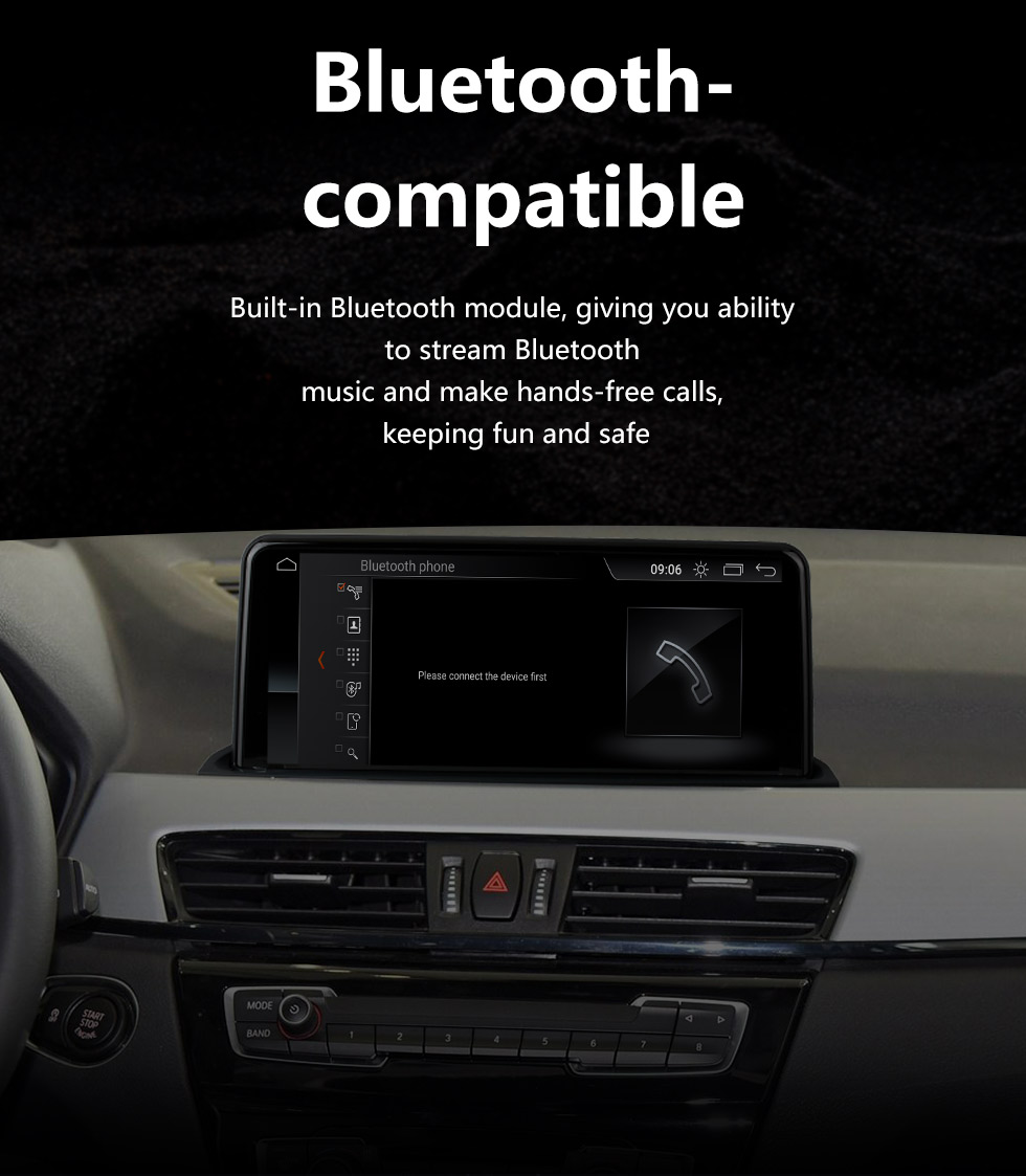Seicane Для BMW X1 F48 2016-2017 NBT System Radio 10,25-дюймовый сенсорный экран Android 10.0 HD GPS-навигационная система с поддержкой Bluetooth Carplay SWC
