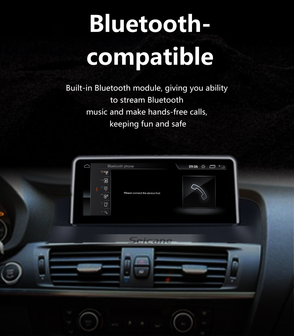 Seicane Android 10.0 8.8 polegadas Para BMW X3 F25 / X4 F26 (2014-2016) NBT Rádio HD Touchscreen GPS Sistema de Navegação com suporte Bluetooth Carplay SWC Seicane Android 10.0 8.8 polegadas Para BMW X3 F25 / X4 F26 (2014-2016) NBT Rádio HD Touchscreen GPS Sistema de Navegação com suporte Bluetooth Carplay SWC