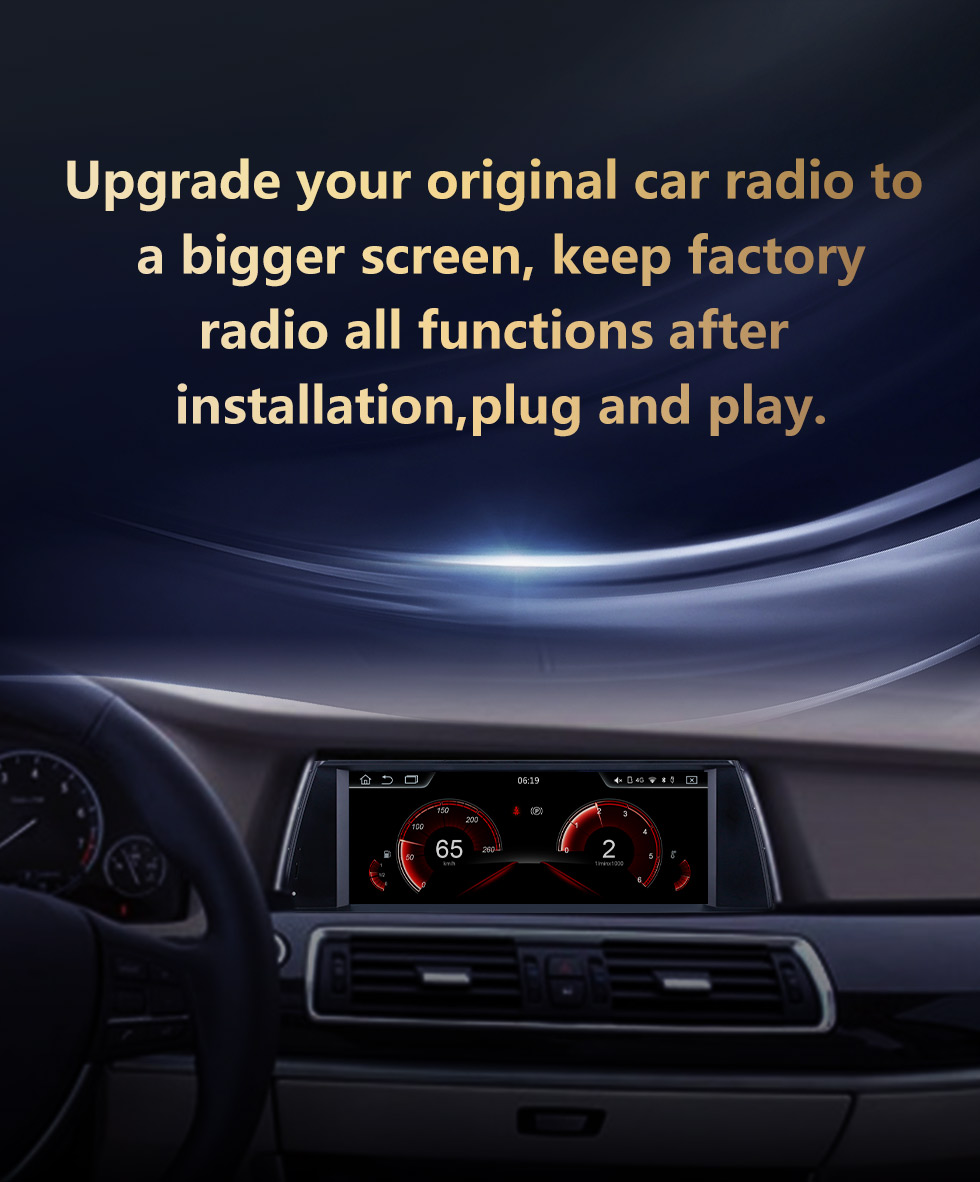 Seicane 10.25 inch Android 10.0 for BMW 5 Series F07 GT(2013-2017) NBT Radio GPS Navigation System With HD Touchscreen Bluetooth support Carplay Seicane 10.25 inch Android 10.0 for BMW 5 Series F07 GT(2013-2017) NBT Radio GPS Navigation System With HD Touchscreen Bluetooth support Carplay
