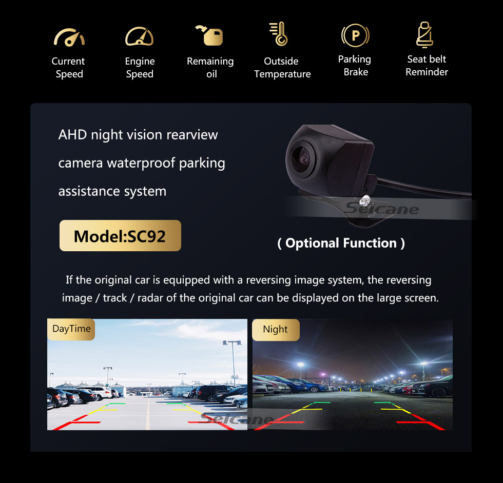 Seicane OEM 10,25-дюймовый Android 10.0 для BMW X5 F15 X6 (2014-2017) NBT Радио Bluetooth HD Сенсорный экран Поддержка GPS-навигации Carplay DAB +