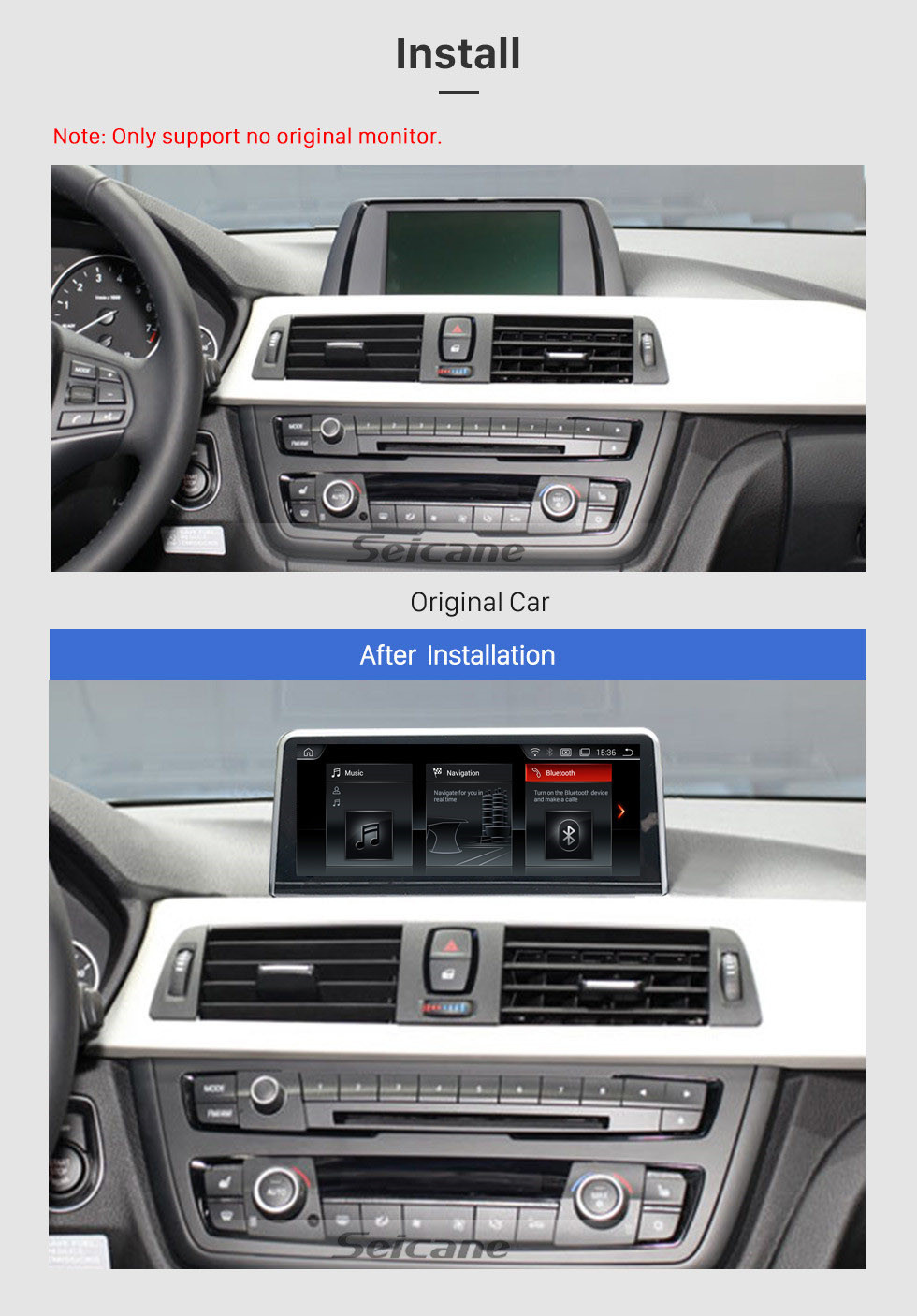 Seicane For BMW 3 Series (2018-)/4 Series (2018-) EVO Radio 10.25 inch Android 10.0 HD Touchscreen GPS Navigation System with Bluetooth support Carplay Seicane For BMW 3 Series (2018-)/4 Series (2018-) EVO Radio 10.25 inch Android 10.0 HD Touchscreen GPS Navigation System with Bluetooth support Carplay