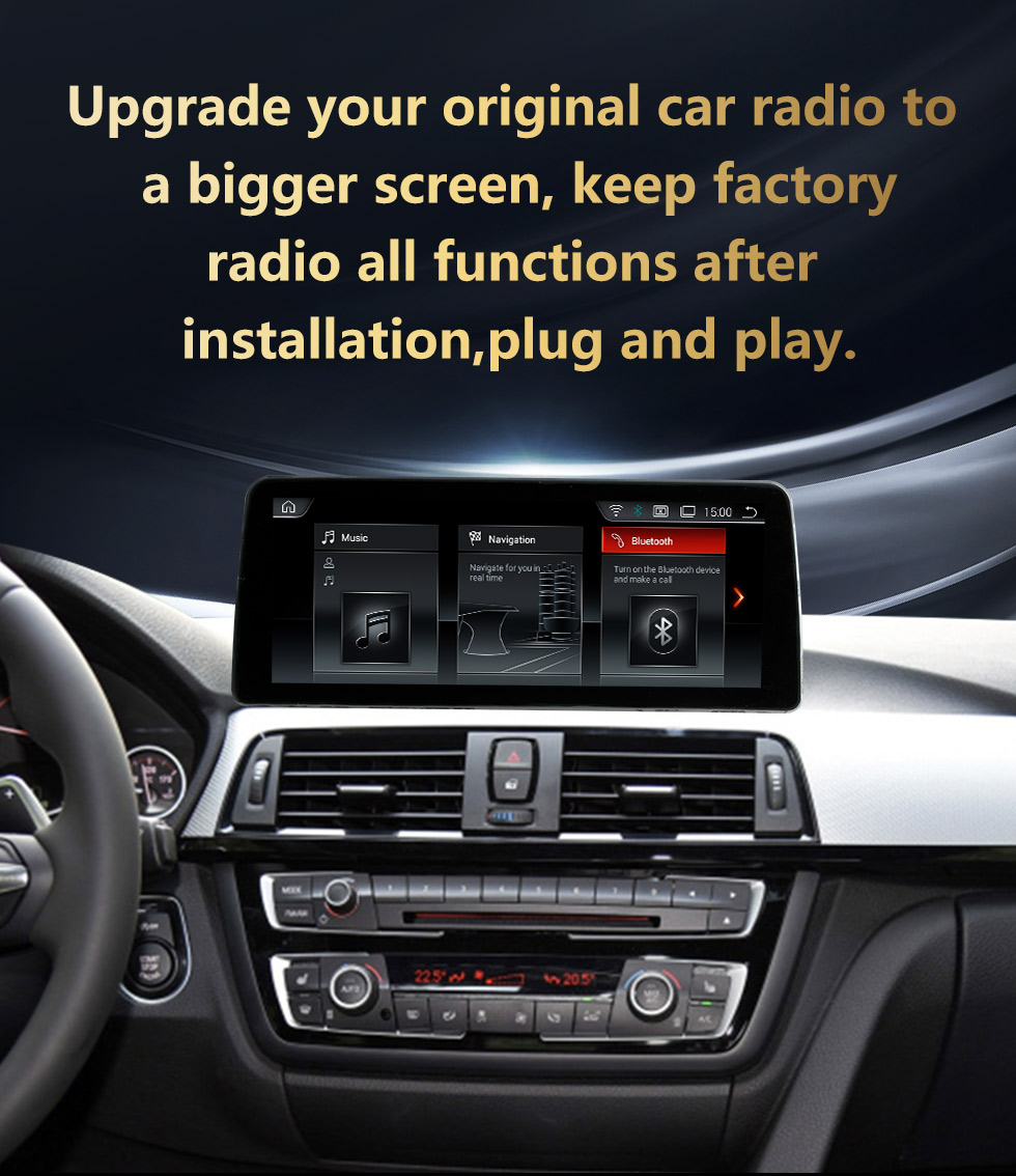 Seicane Android 10.0 10,25 дюйма для BMW 3 Series F30 / F31 / F34 / F35 (2013-2016) / BMW 4 Series F32 / F33 / F36 (2013-2016) EVO Radio HD Touchscreen GPS-навигационная система с поддержкой Bluetooth Carplay Seicane Android 10.0 10,25 дюйма для BMW 3 Series F30 / F31 / F34 / F35 (2013-2016) / BMW 4 Series F32 / F33 / F36 (2013-2016) EVO Radio HD Touchscreen GPS-навигационная система с поддержкой Bluetooth Carplay