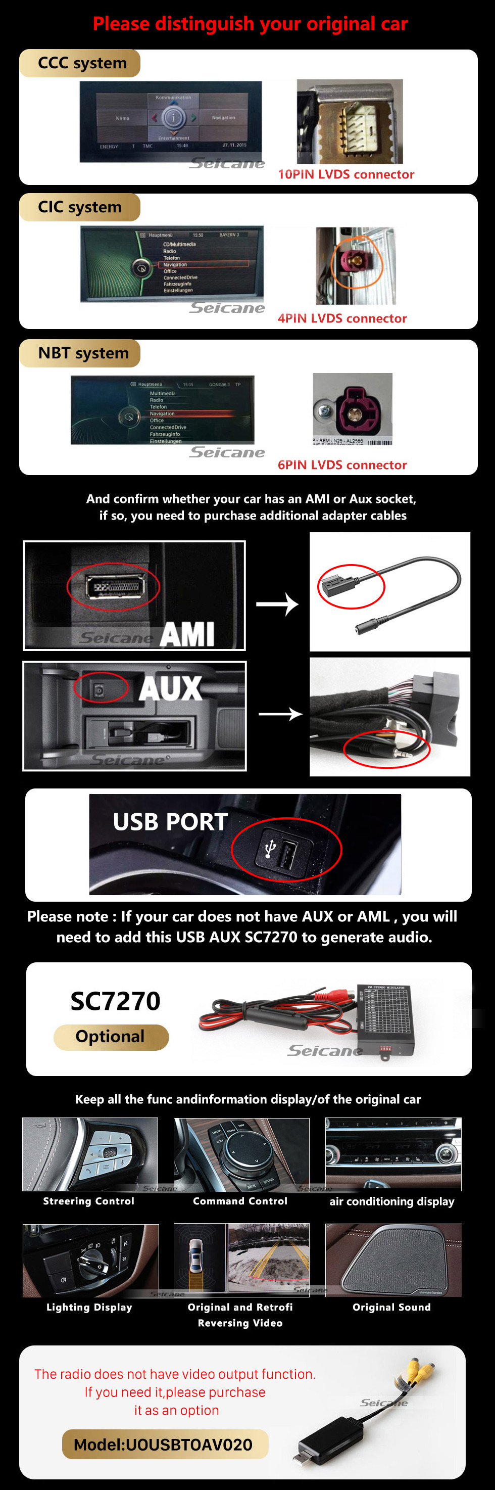 Seicane Android 10.0 10,25 дюйма для BMW 3 Series F30 / F31 / F34 / F35 (2013-2016) / BMW 4 Series F32 / F33 / F36 (2013-2016) EVO Radio HD Touchscreen GPS-навигационная система с поддержкой Bluetooth Carplay Seicane Android 10.0 10,25 дюйма для BMW 3 Series F30 / F31 / F34 / F35 (2013-2016) / BMW 4 Series F32 / F33 / F36 (2013-2016) EVO Radio HD Touchscreen GPS-навигационная система с поддержкой Bluetooth Carplay