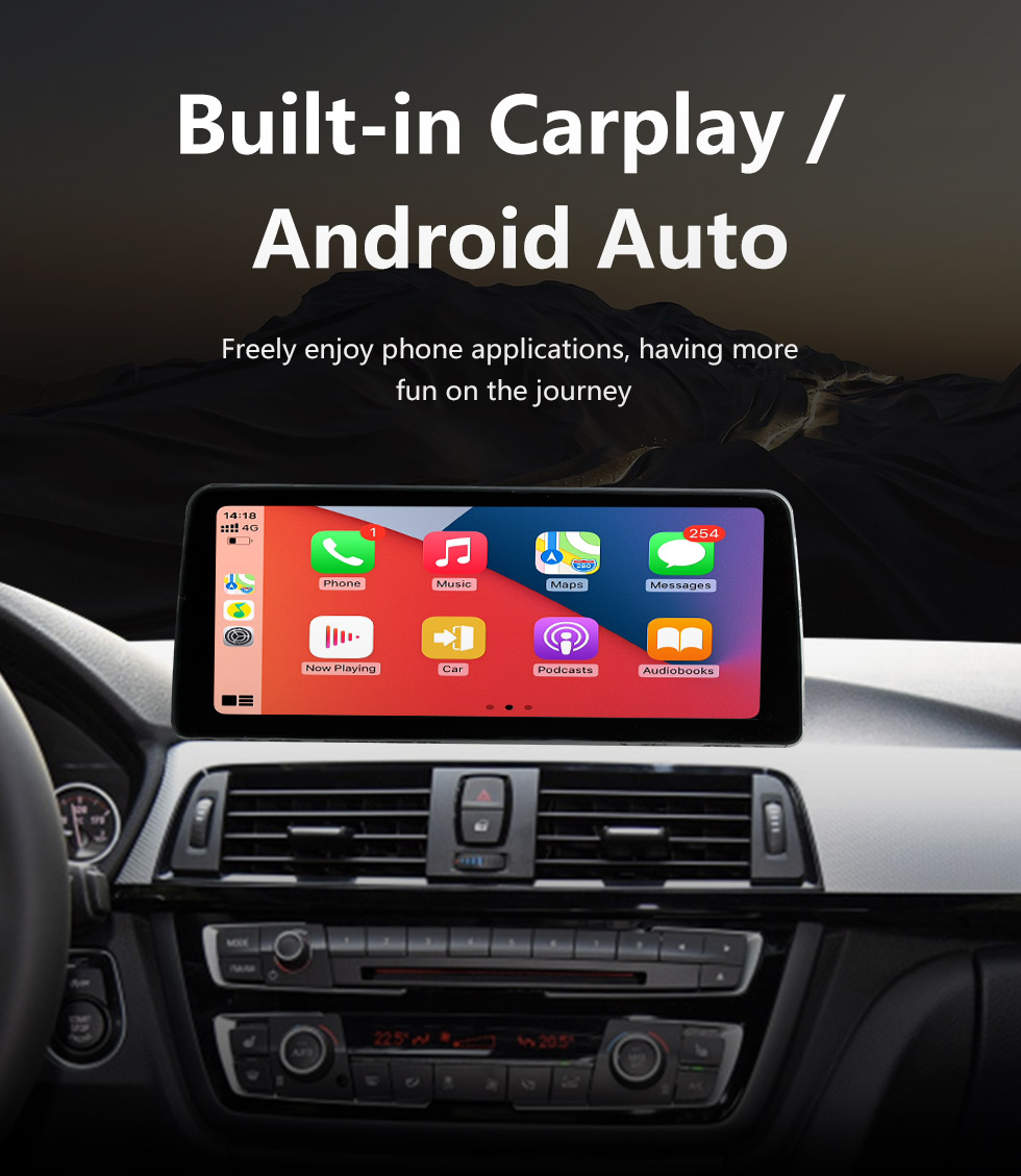 Seicane Android 10.0 10,25 дюйма для BMW 3 Series F30 / F31 / F34 / F35 (2013-2016) / BMW 4 Series F32 / F33 / F36 (2013-2016) EVO Radio HD Touchscreen GPS-навигационная система с поддержкой Bluetooth Carplay Seicane Android 10.0 10,25 дюйма для BMW 3 Series F30 / F31 / F34 / F35 (2013-2016) / BMW 4 Series F32 / F33 / F36 (2013-2016) EVO Radio HD Touchscreen GPS-навигационная система с поддержкой Bluetooth Carplay