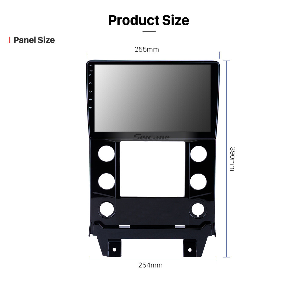 Seicane OEM 10.1 pulgadas Android 10.0 para 2015 JDMC T5 Radio Bluetooth WIFI HD Pantalla táctil Sistema de navegación GPS compatible con Carplay Cámara de visión trasera