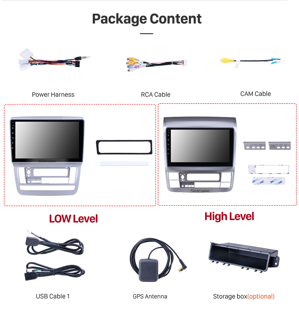 Seicane OEM 9 inch Android 10.0 for 2003 2004-2007 Toyota Alphard Low Version RHD Radio with Bluetooth HD Touchscreen GPS Navigation System support Carplay Seicane OEM 9 inch Android 10.0 for 2003 2004-2007 Toyota Alphard Low Version RHD Radio with Bluetooth HD Touchscreen GPS Navigation System support Carplay