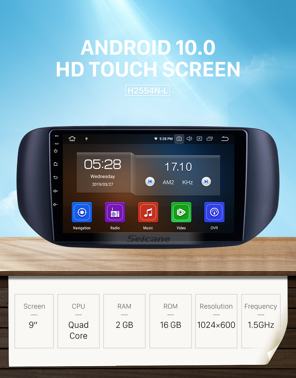 Seicane Pour 2018 Tata Hexa Radio RHD 9 pouces Android 10.0 HD Écran tactile Bluetooth avec système de navigation GPS Prise en charge de Carplay 1080P Vidéo Seicane Pour 2018 Tata Hexa Radio RHD 9 pouces Android 10.0 HD Écran tactile Bluetooth avec système de navigation GPS Prise en charge de Carplay 1080P Vidéo
