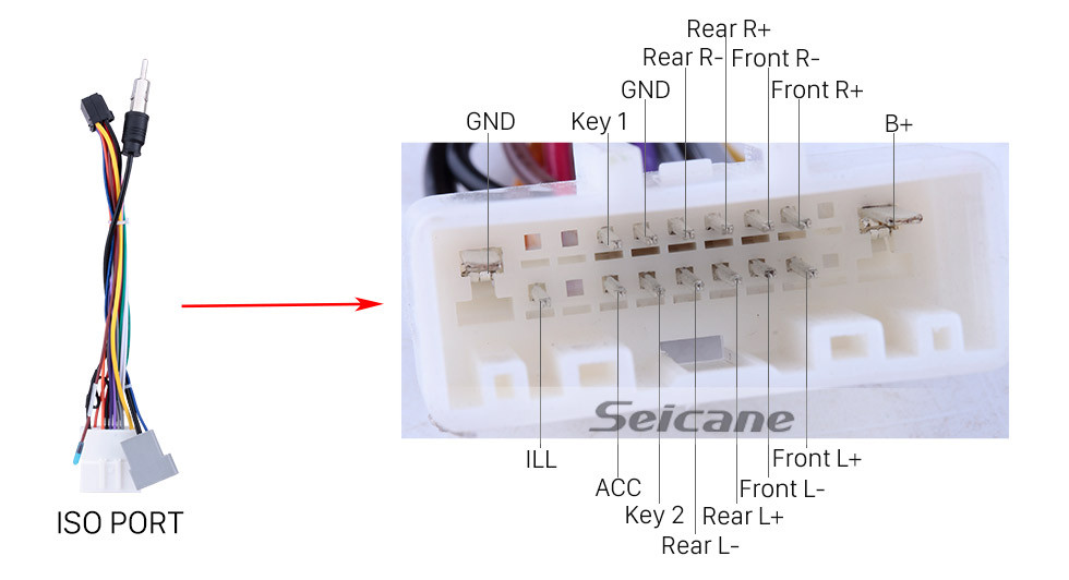 Seicane HD сенсорный экран 9-дюймовый Android 10.0 GPS-навигация Радио для 2010 NISSAN MARCH с Bluetooth USB WIFI Поддержка AUX DVR Carplay SWC 3G OBD Резервная камера