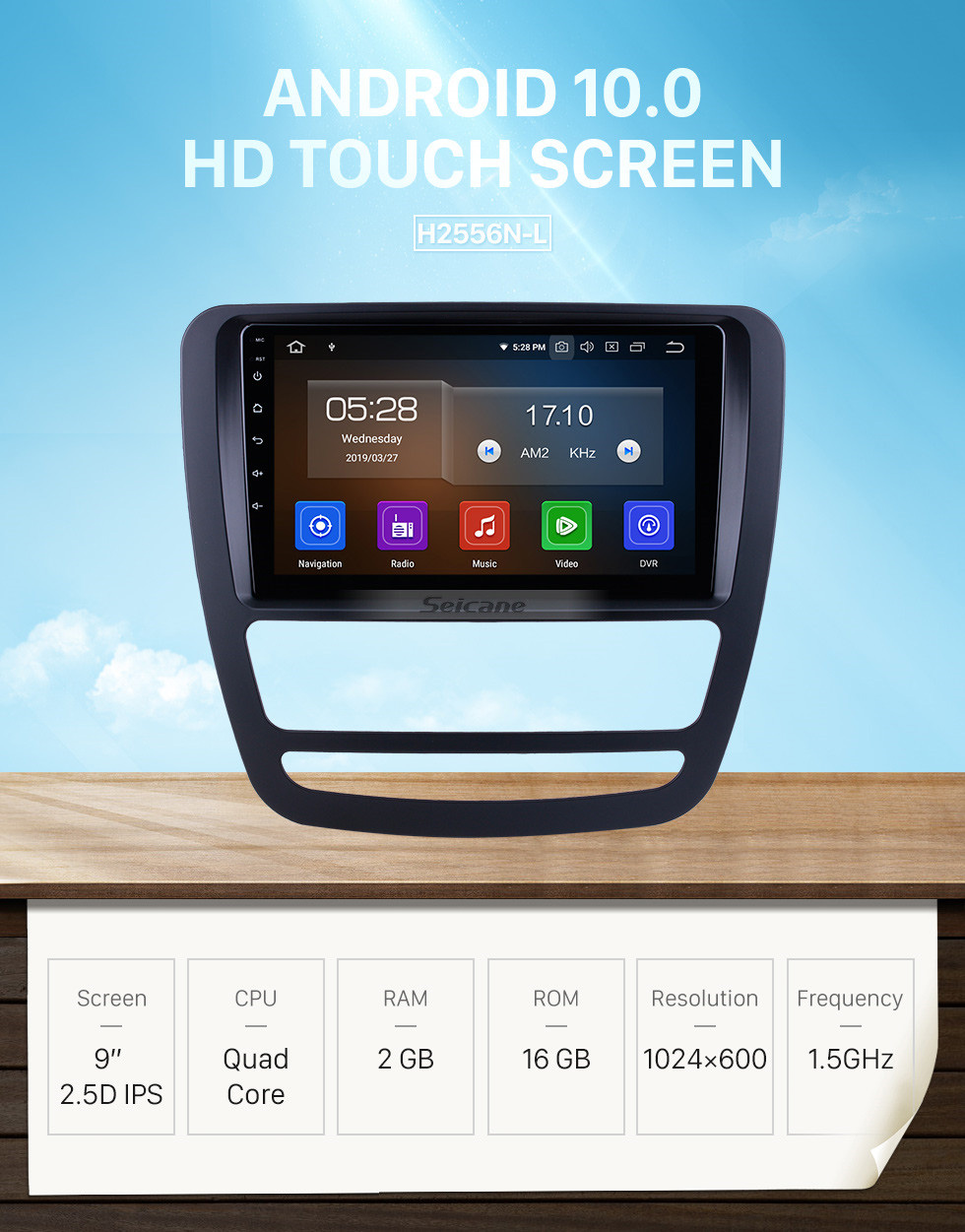 Seicane HD Touchscreen Android 10.0 für 2018 JAC Shuailing T6 / T8 Radio 9-Zoll-GPS-Navigationssystem Bluetooth Carplay-Unterstützung Backup-Kamera Seicane HD Touchscreen Android 10.0 für 2018 JAC Shuailing T6 / T8 Radio 9-Zoll-GPS-Navigationssystem Bluetooth Carplay-Unterstützung Backup-Kamera