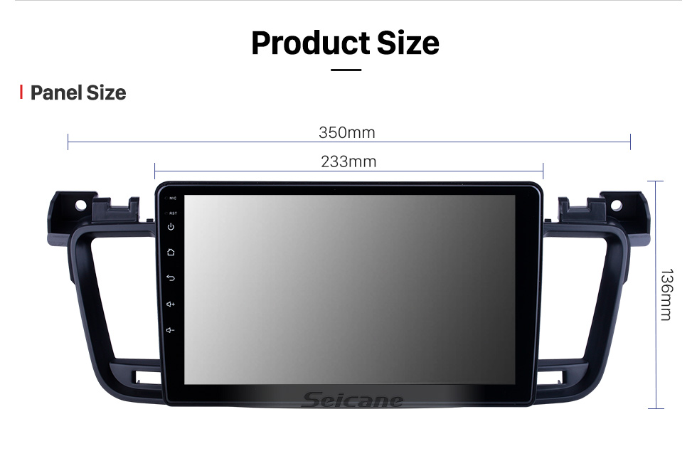 Seicane For 2011-2015 2016 2017 Peugeot 508 Radio HD Touchscreen 9 inch Android 10.0 Bluetooth with GPS Navigation System Carplay support 1080P Seicane For 2011-2015 2016 2017 Peugeot 508 Radio HD Touchscreen 9 inch Android 10.0 Bluetooth with GPS Navigation System Carplay support 1080P