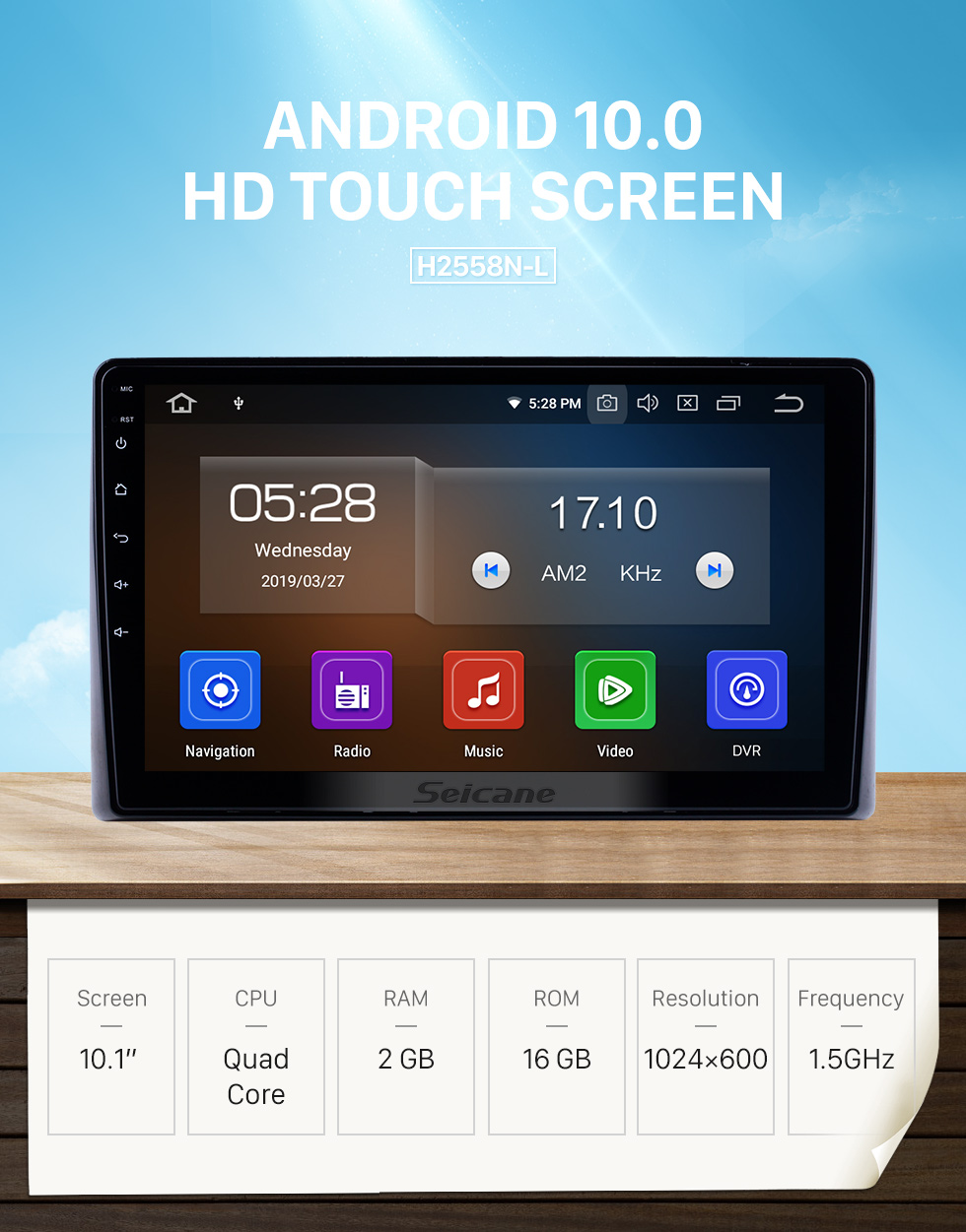 Seicane 10.1 inch For 2019 Toyota Previa Radio Android 10.0 GPS Navigation System Bluetooth HD Touchscreen Carplay support OBD2 Seicane 10.1 inch For 2019 Toyota Previa Radio Android 10.0 GPS Navigation System Bluetooth HD Touchscreen Carplay support OBD2